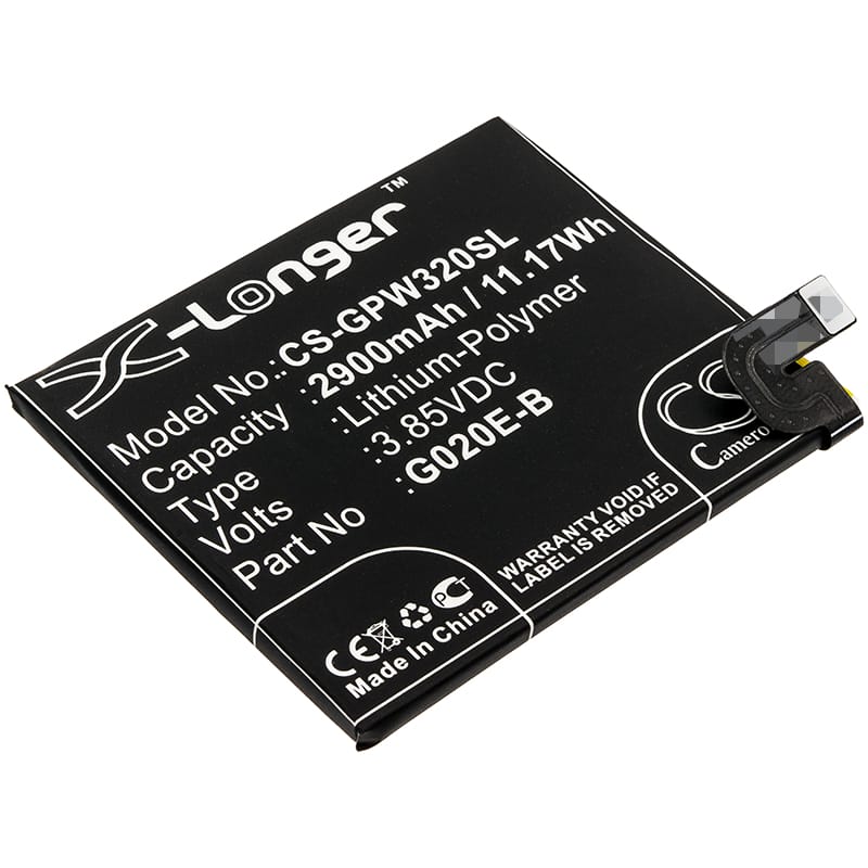 Batteri till Google Pixel 3A mfl - 2.900 mAh