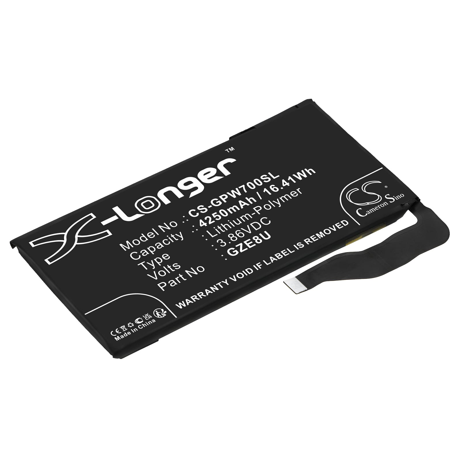 Batteri till Google Pixel 7 mfl - 4.250 mAh