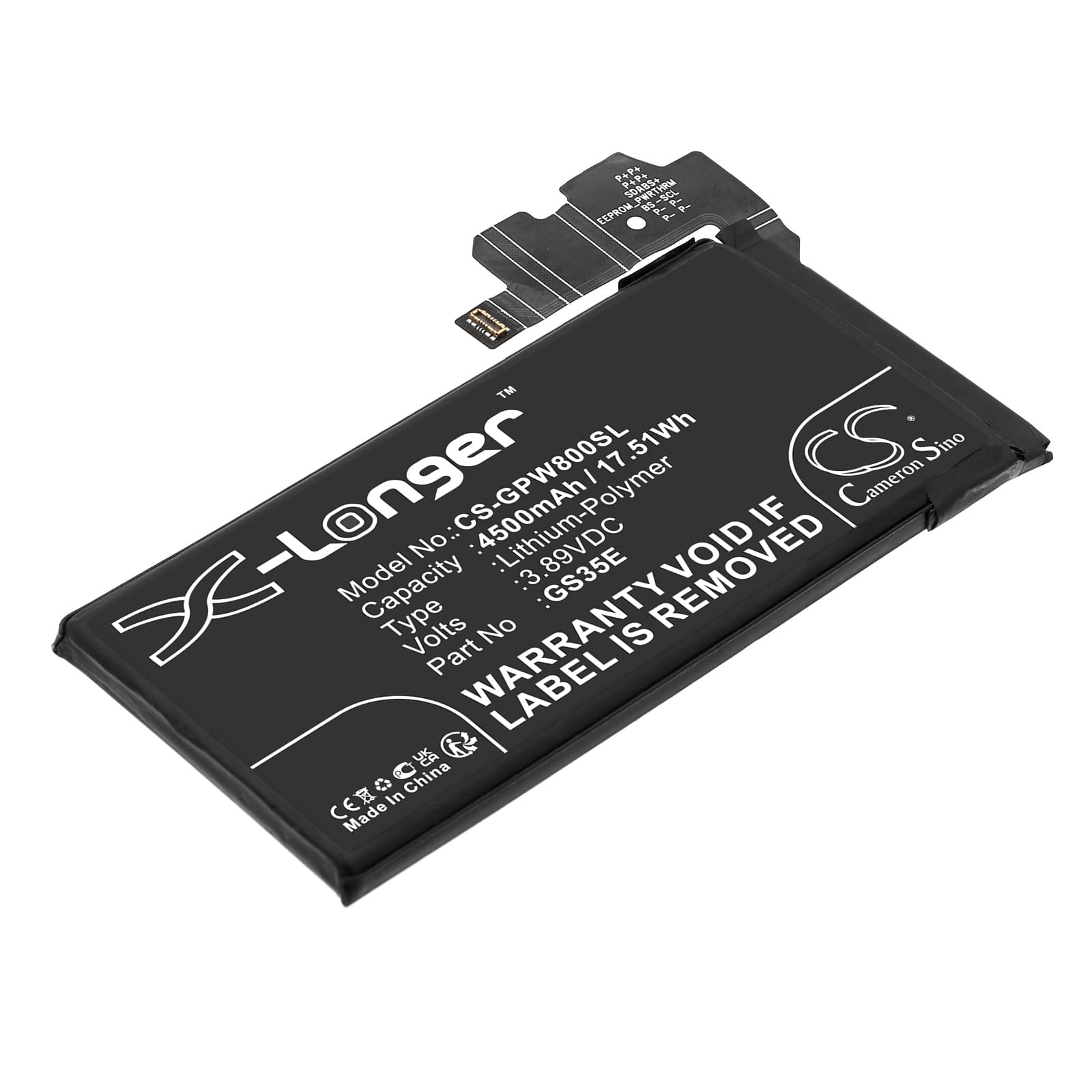 Batteri till Google Pixel 8 mfl - 4.500 mAh