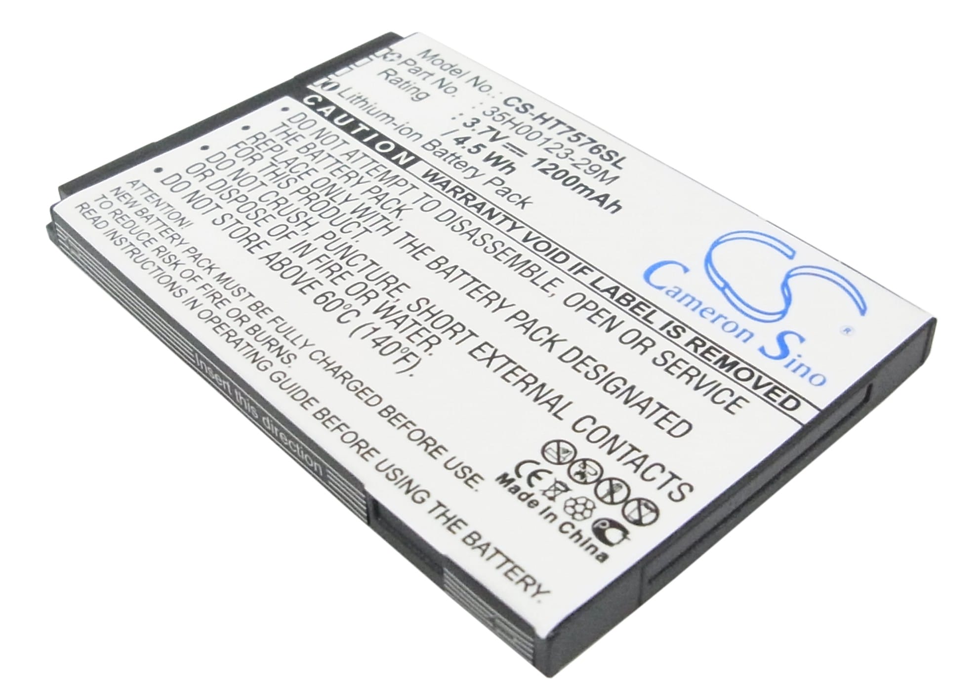Batteri till HTC 7 Pro mfl - 1.200 mAh
