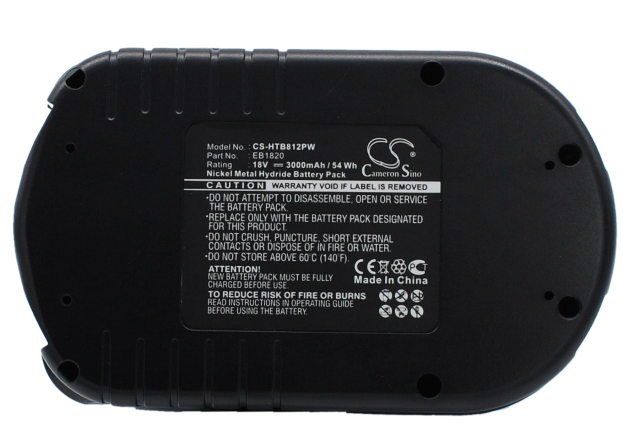 Batteri till Hitachi C 18DL mfl - 3.000 mAh