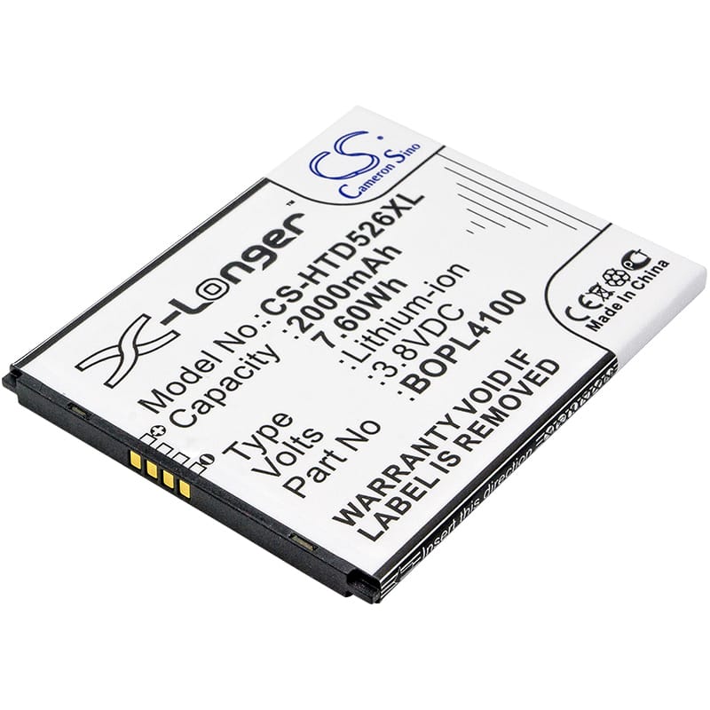 Batteri till HTC Desire 526 mfl - 2.000 mAh