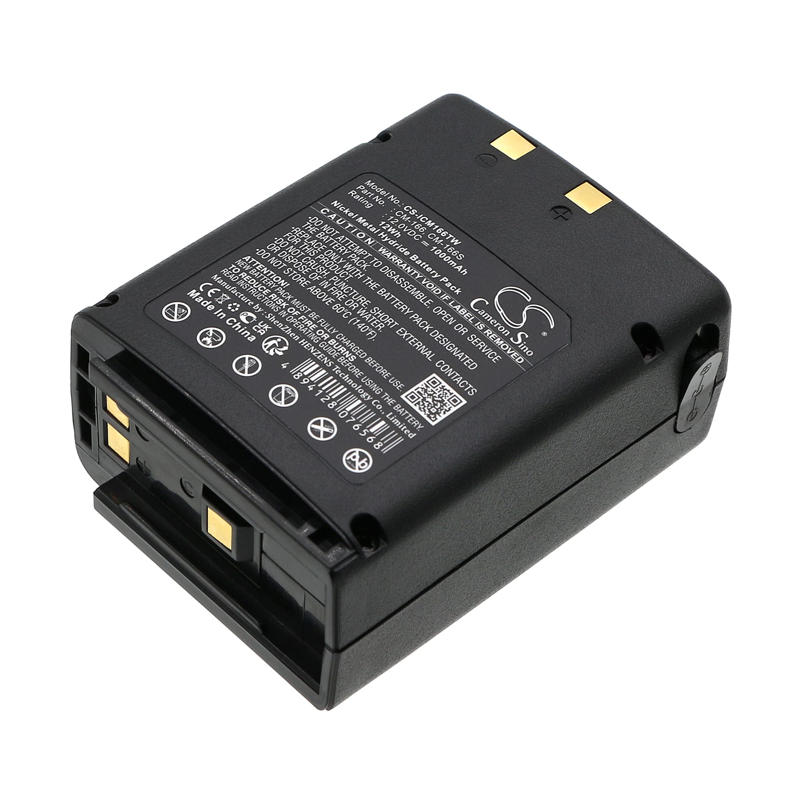 Batteri till Icom IC-A3 mfl - 1.000 mAh