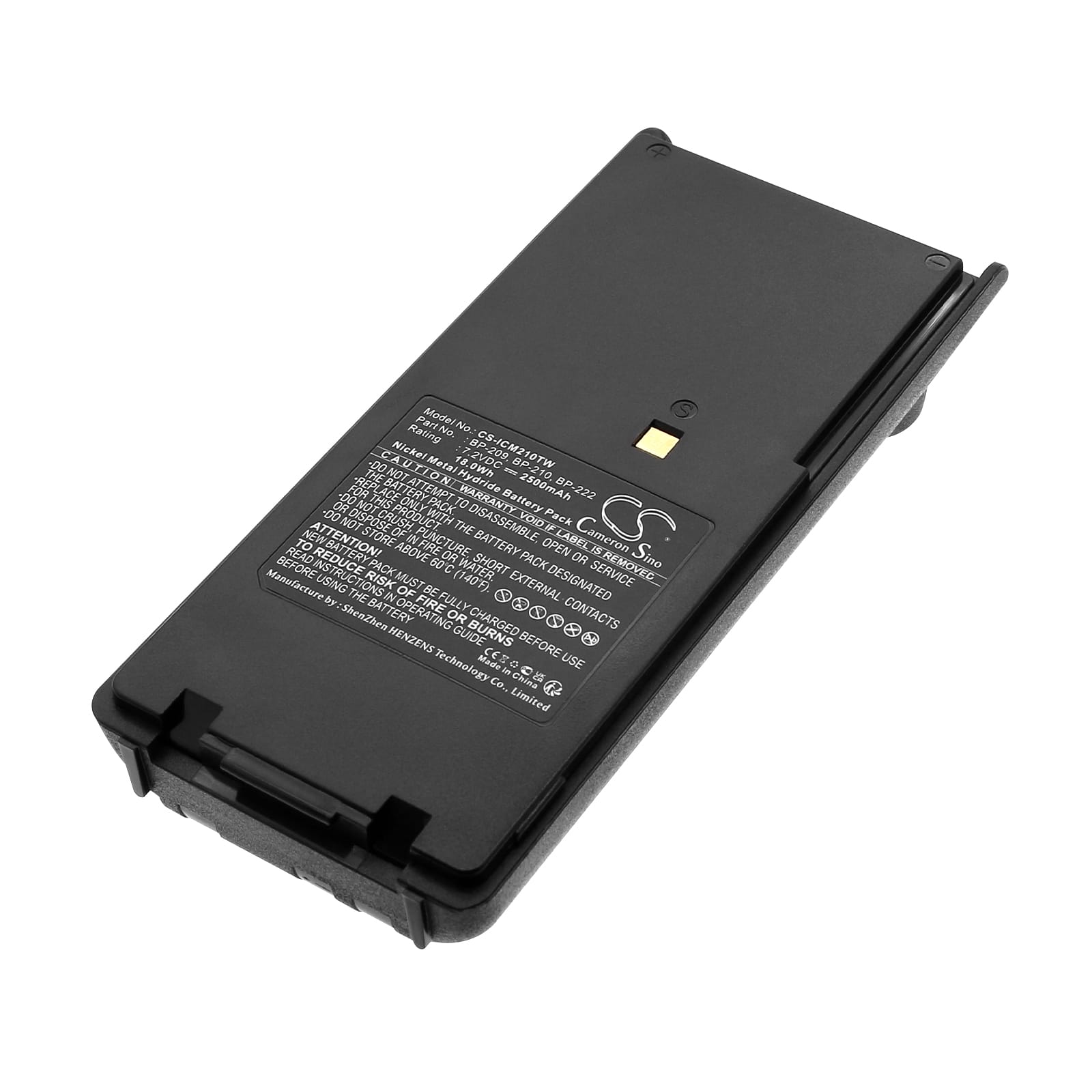 Batteri till Icom IC-A6 mfl - 2.500 mAh