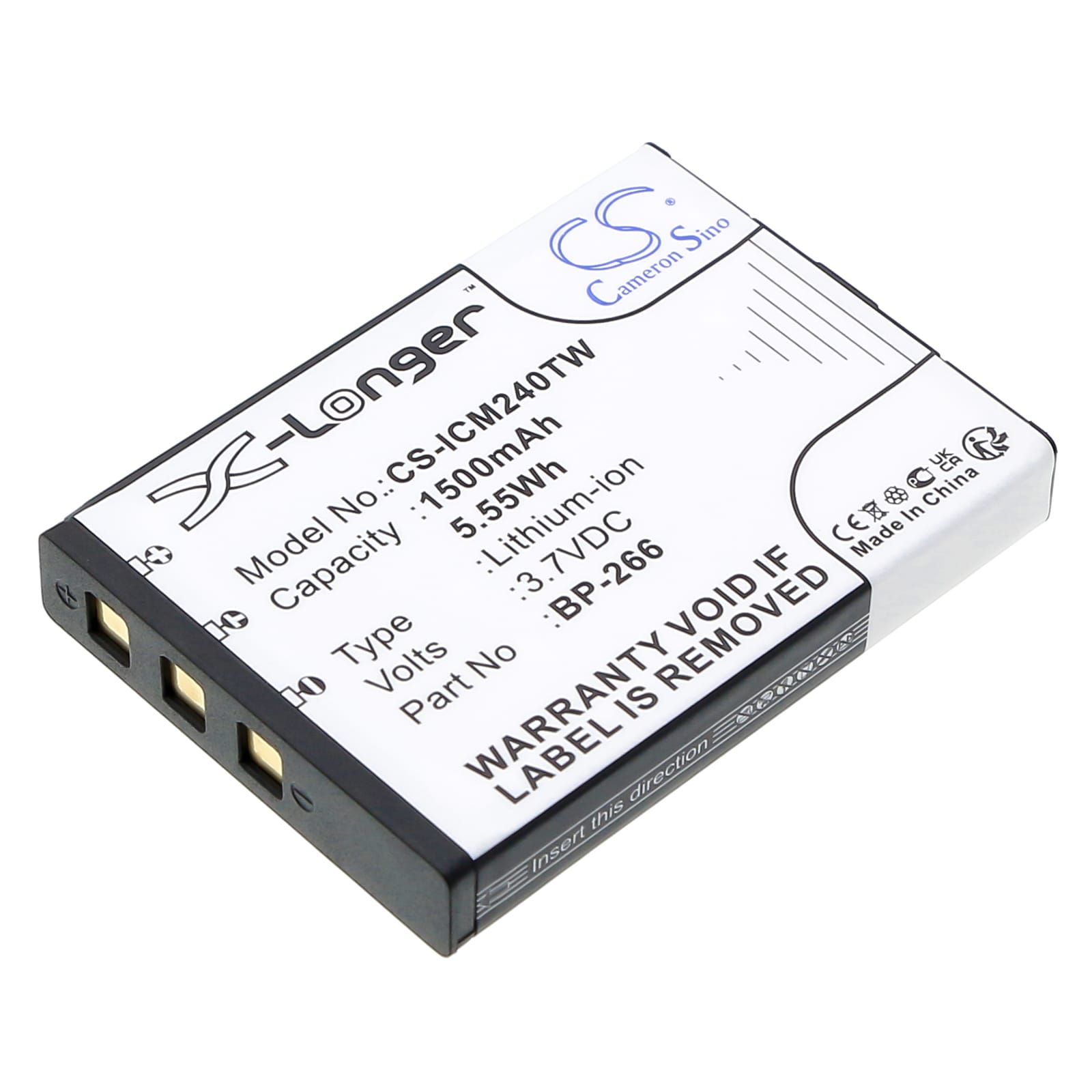 Batteri till Icom IC-M24 mfl - 1.500 mAh