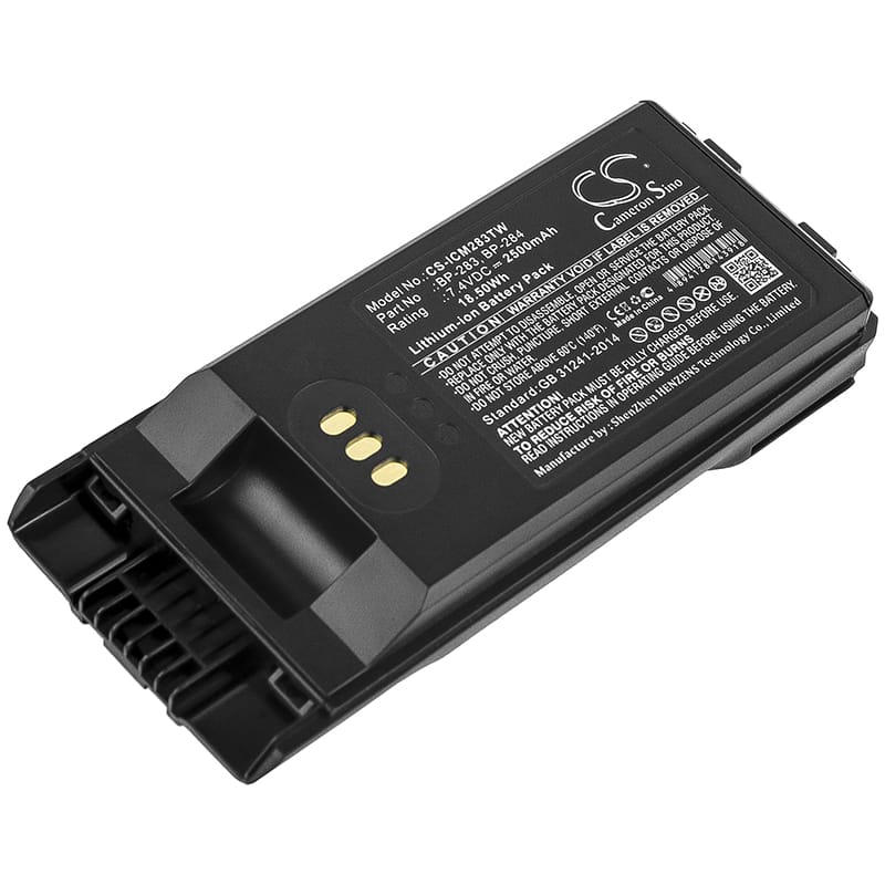 Batteri till Icom IC-F3400 mfl - 2.500 mAh
