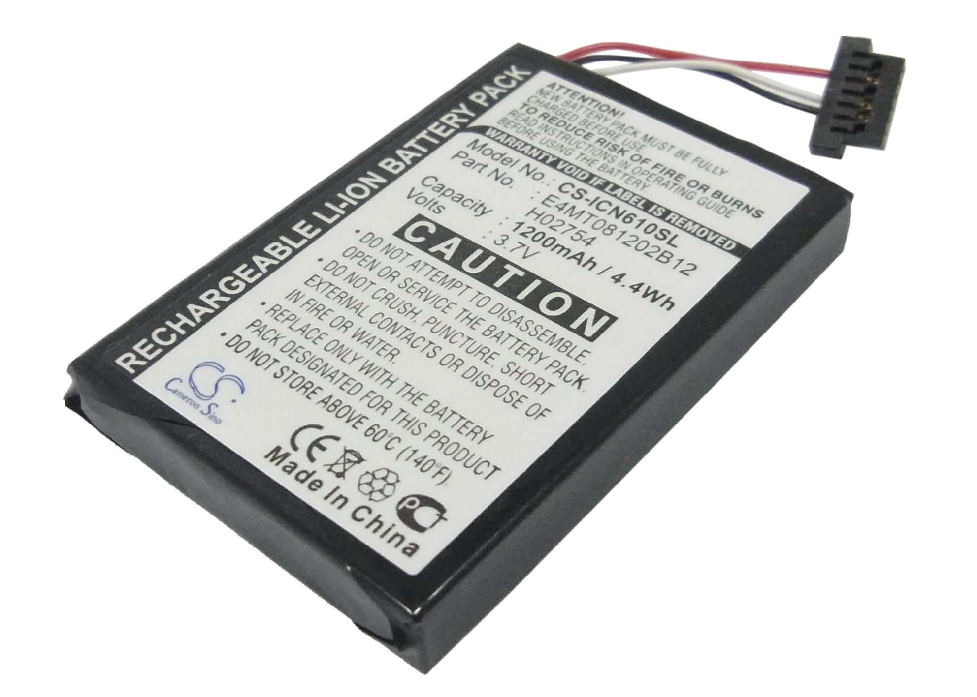 Batteri till Navman N60i Navpix
