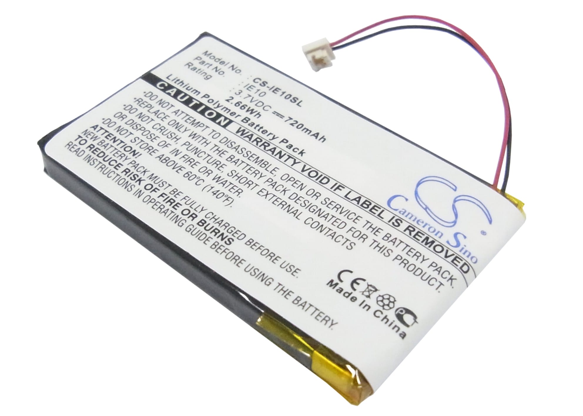 Batteri till iRiver E10 mfl