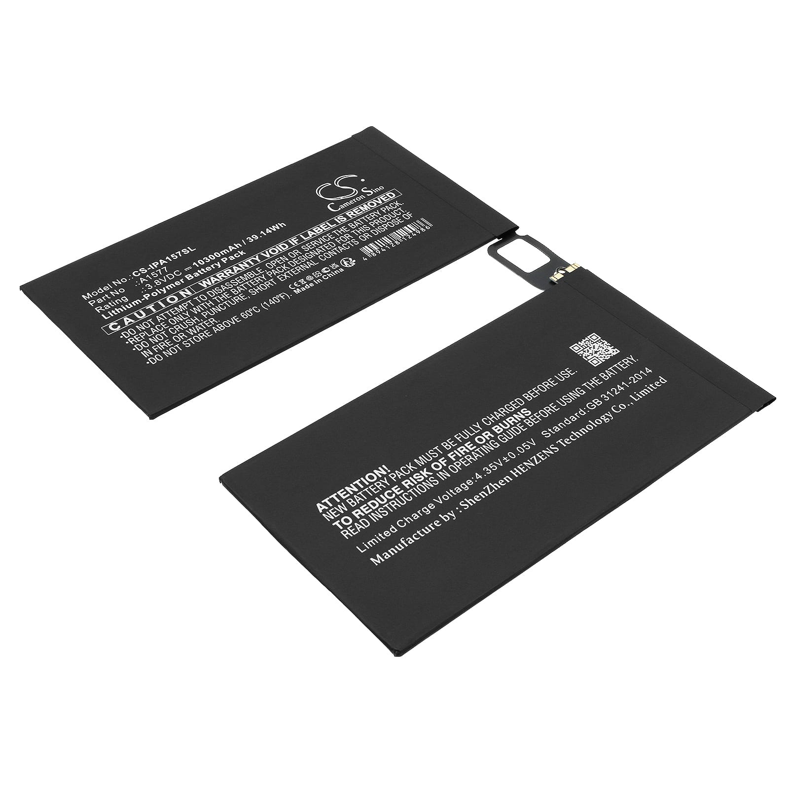 Batteri till Apple iPad Pro mfl - 10.300 mAh