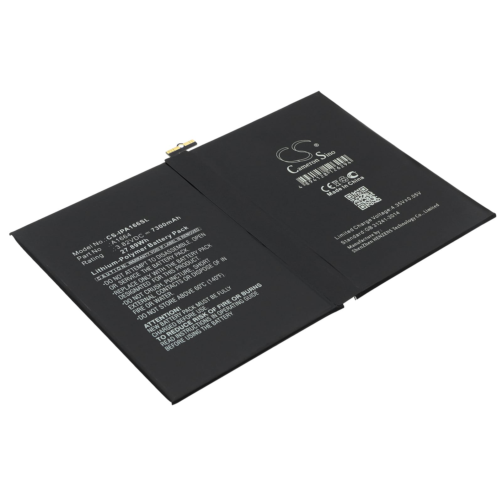 Batteri till Apple iPad Pro 9.7 mfl - 7.300 mAh