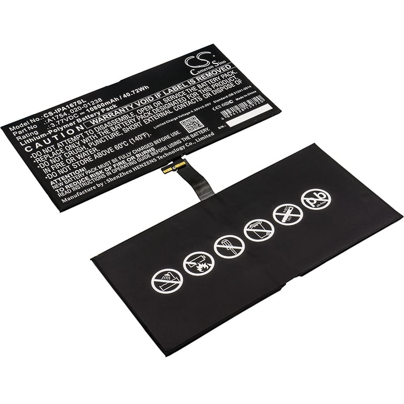 Batteri till Apple iPad Pro 12.9 2nd Gen mfl - 10.800 mAh