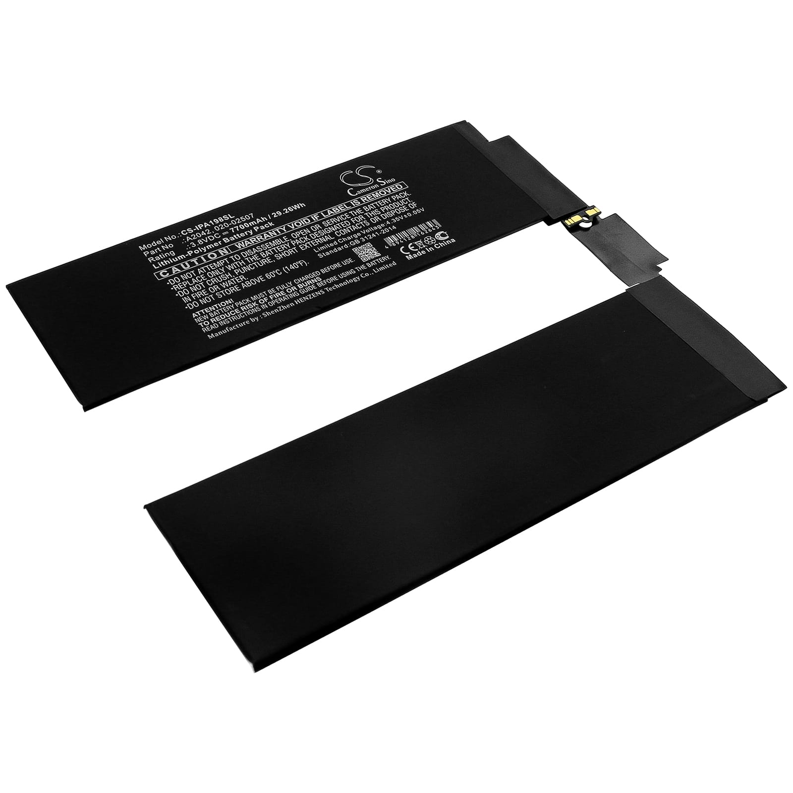 Batteri till Apple iPad Pro 11 mfl - 7.700 mAh
