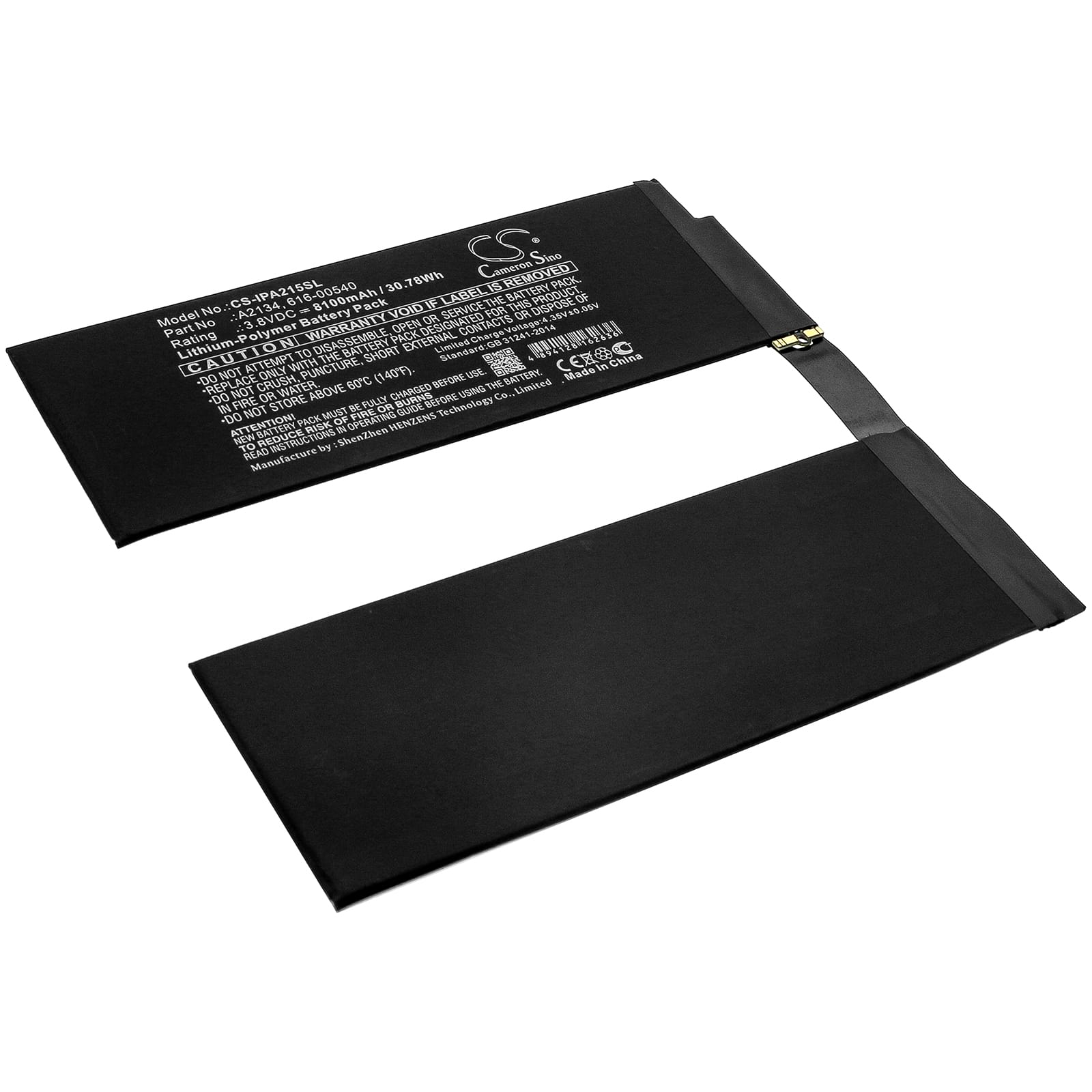 Batteri till Apple iPad Air 3 mfl - 8.100 mAh