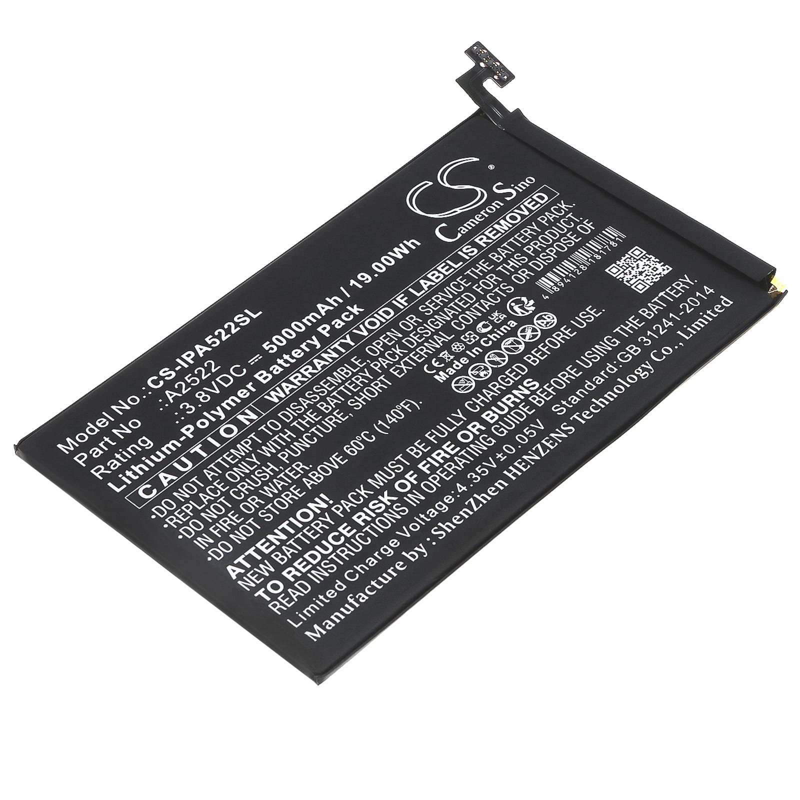 Batteri till Apple iPad Mini ( gen 6 ) mfl - 5.000 mAh