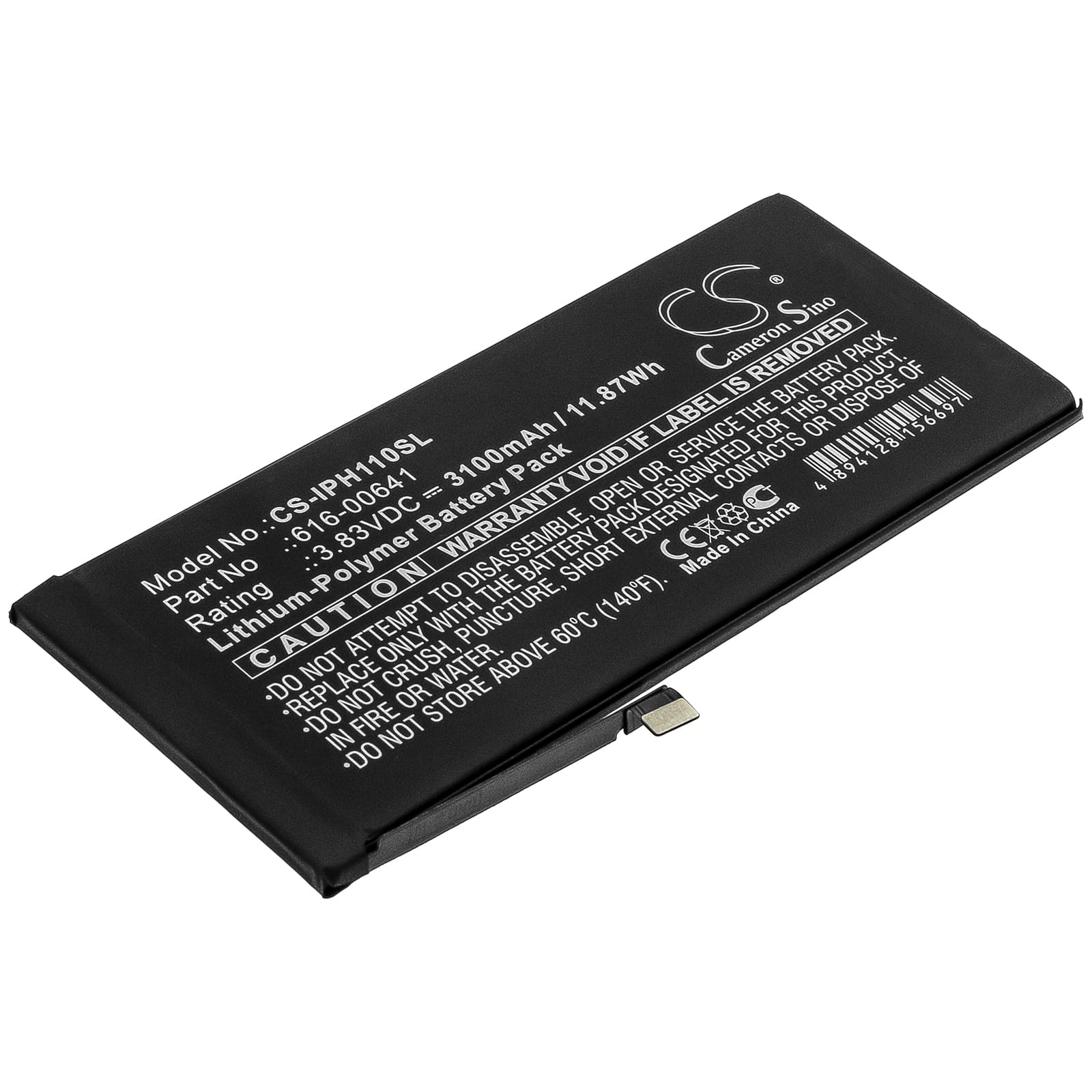 Batteri till Apple iPhone 11 - 3.100 mAh