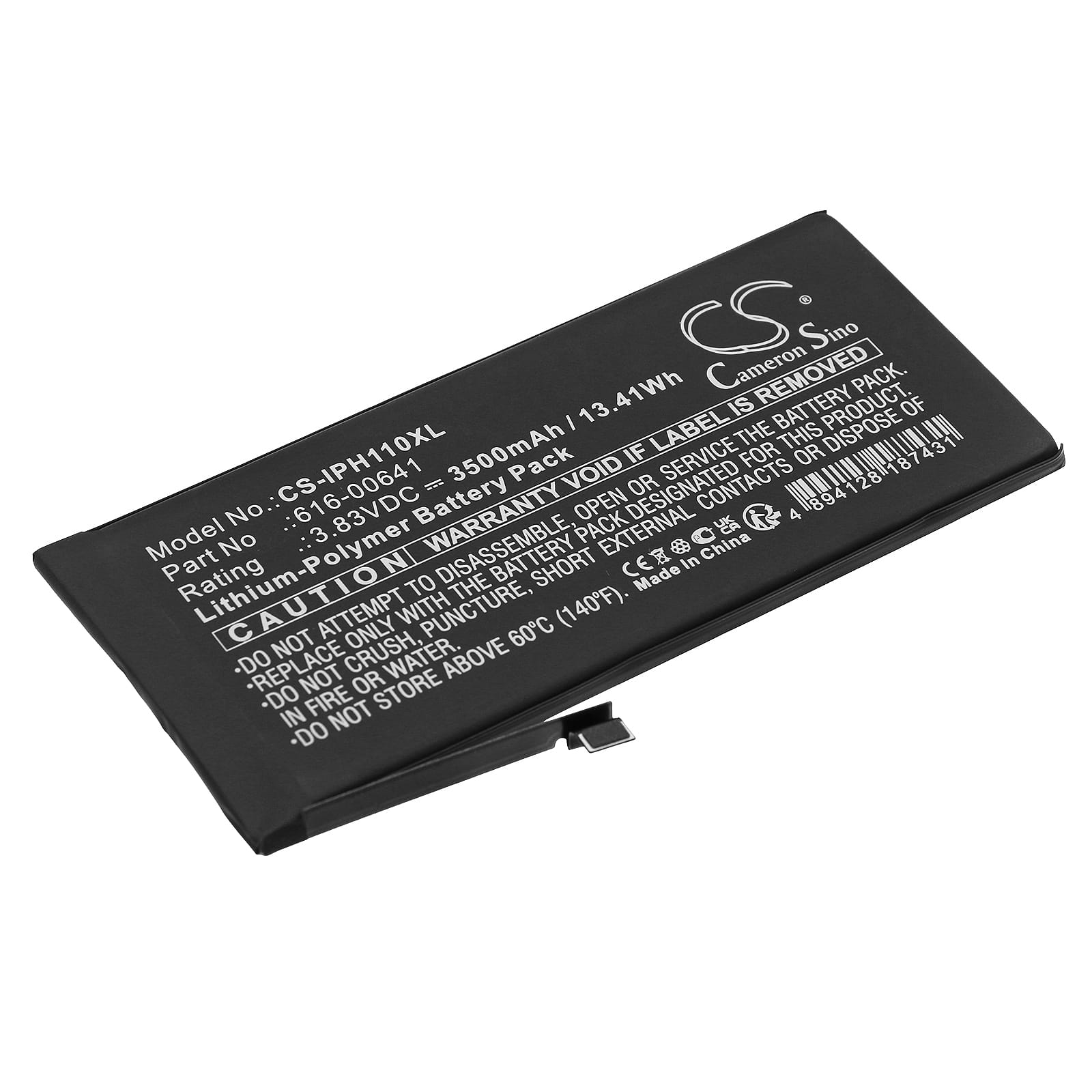Batteri till Apple iPhone 11 - 3.500 mAh