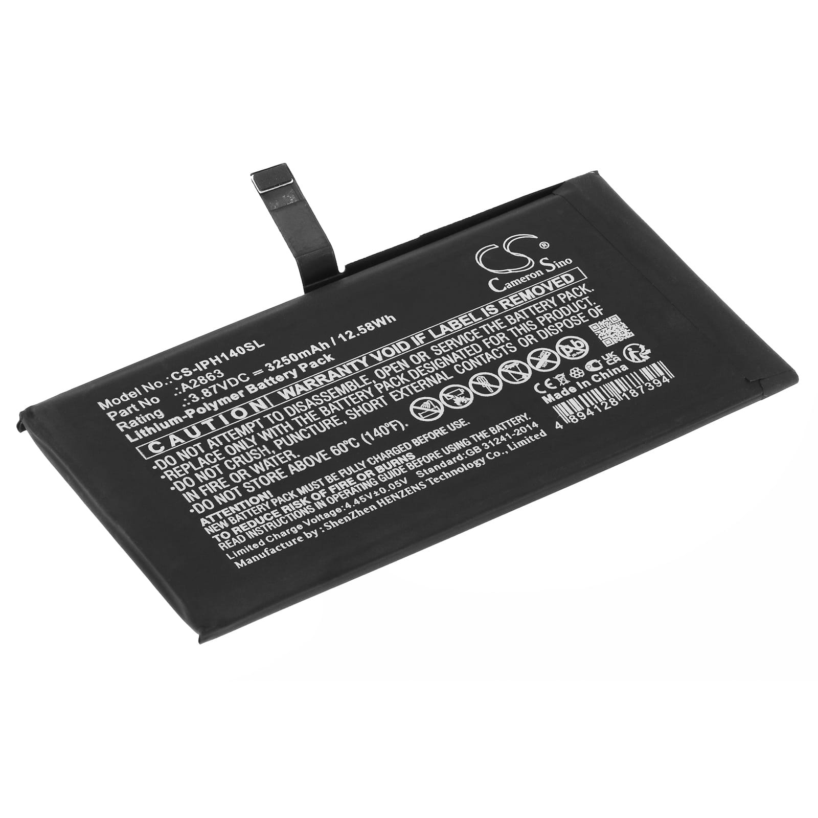 Batteri till Apple iPhone 14 - 3.250 mAh