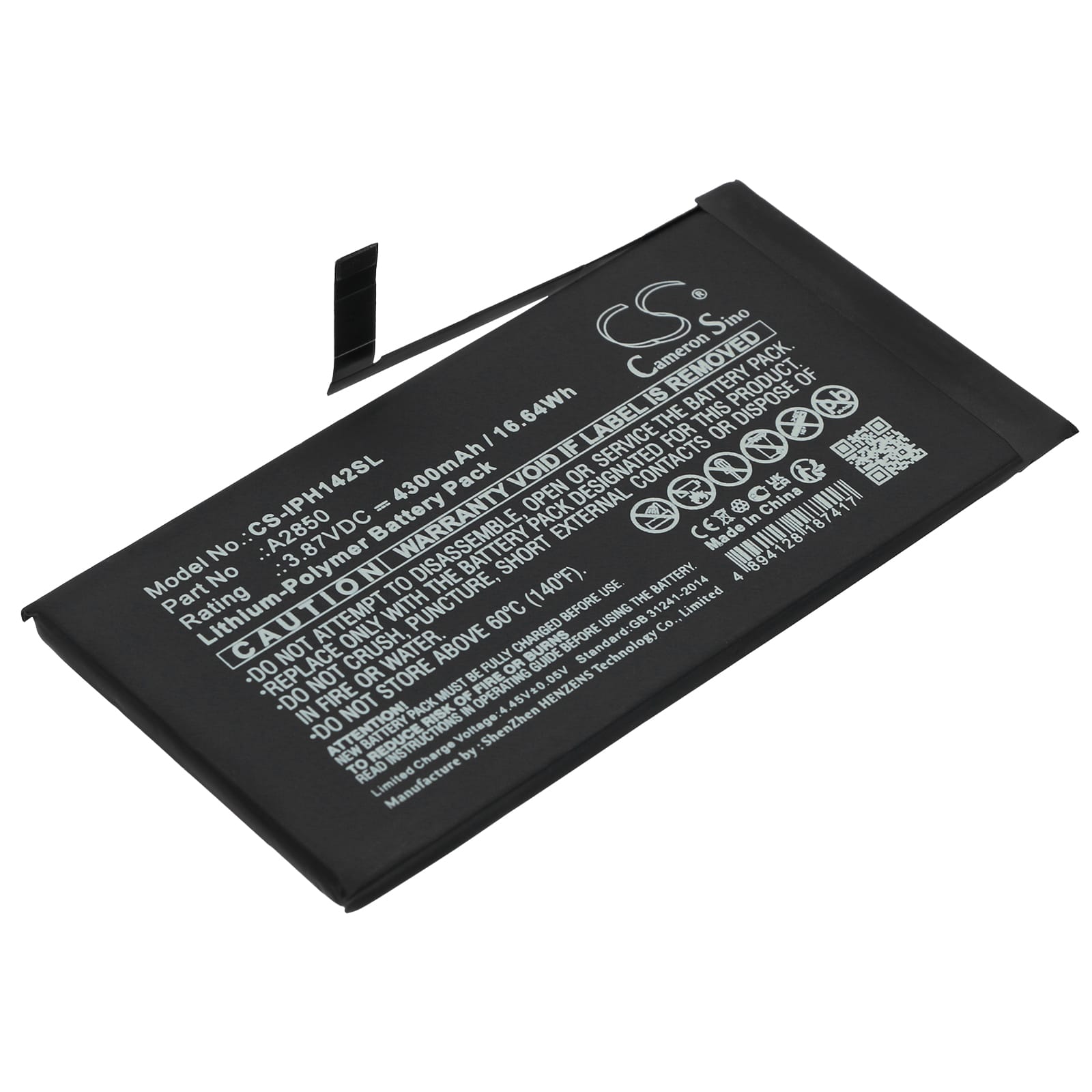 Batteri till Apple iPhone 14 Plus - 4.300 mAh