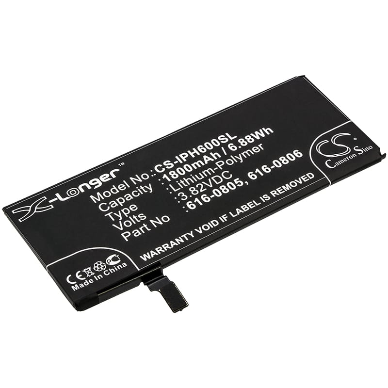 Batteri till Apple iPhone 6 - 1.800 mAh