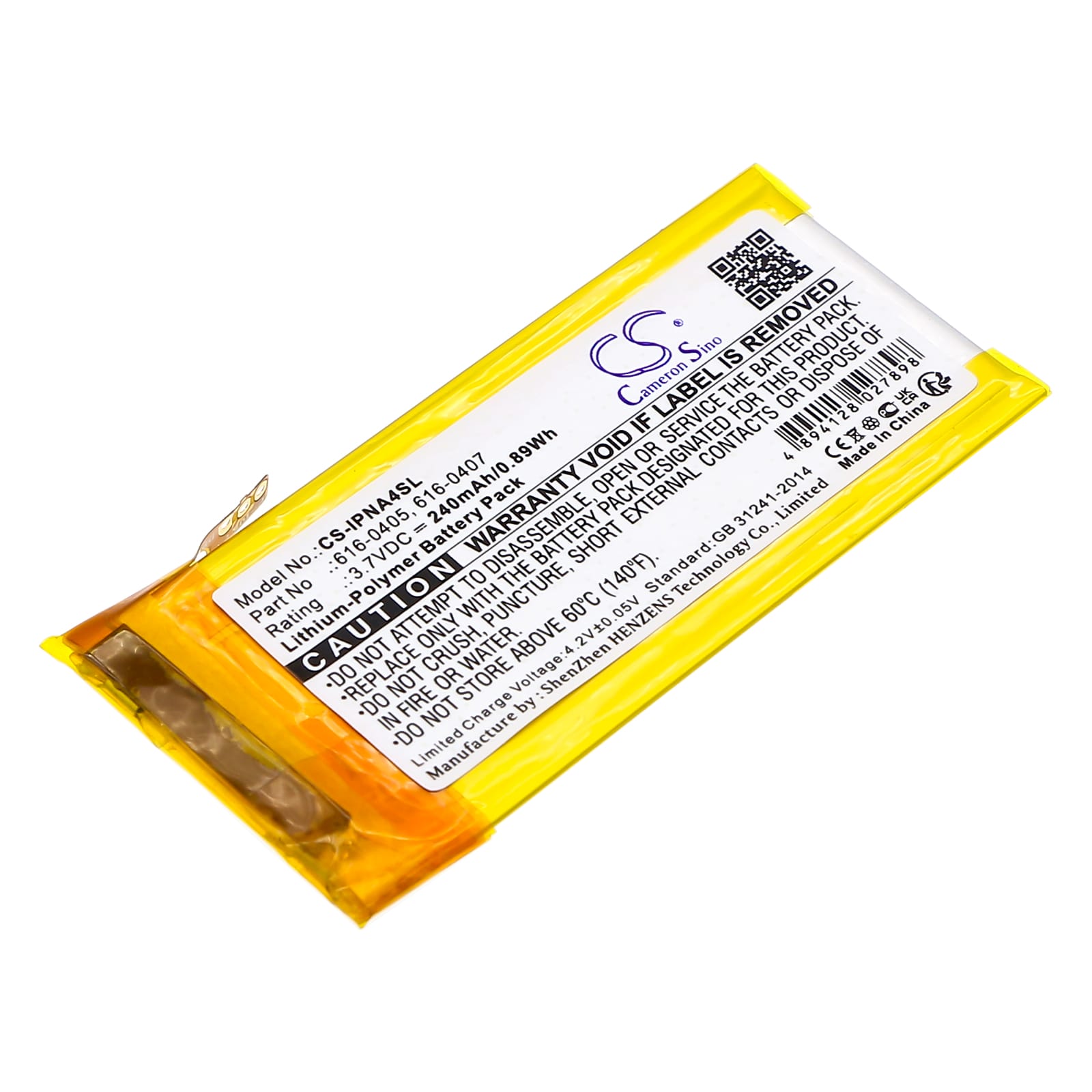 Batteri till Apple Nano 4th gen
