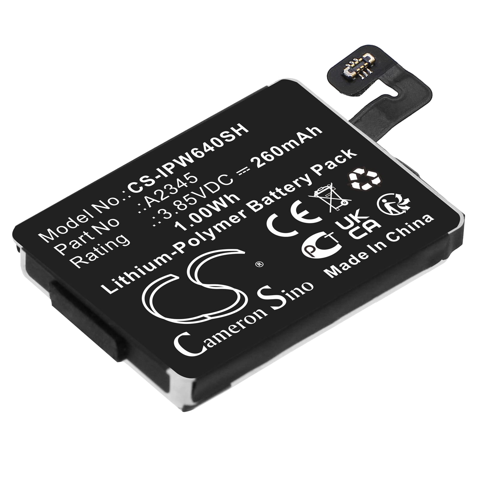 Batteri till Apple Watch Series S6 40mm