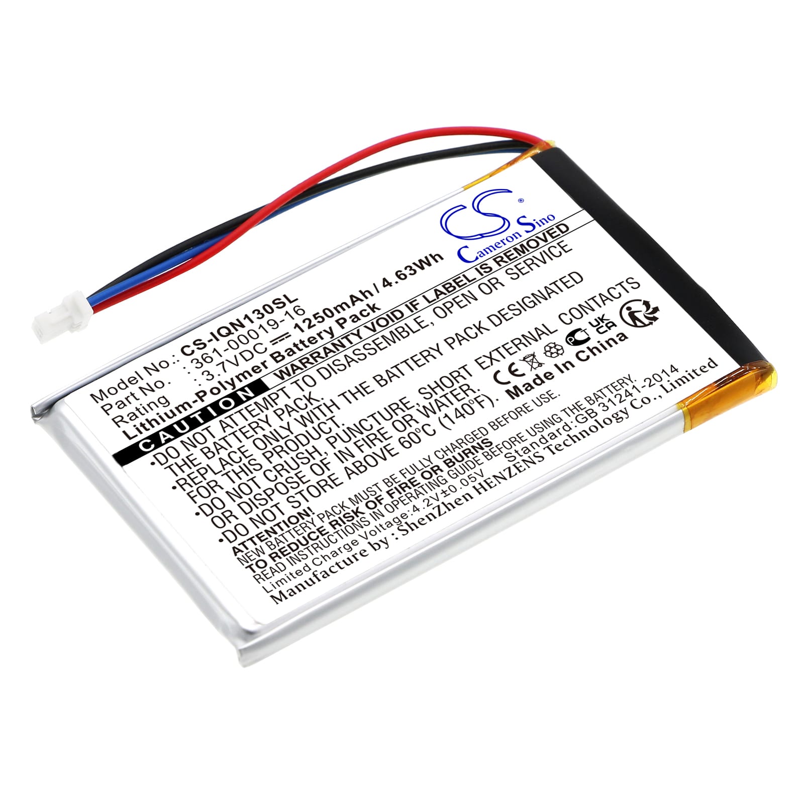 Batteri till Garmin Nuvi 1300 mfl