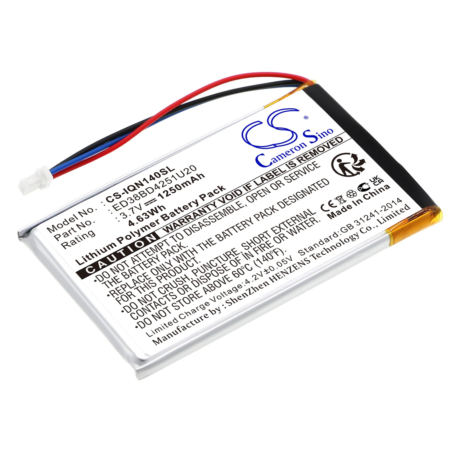 Batteri till Garmin Nuvi 1400 mfl