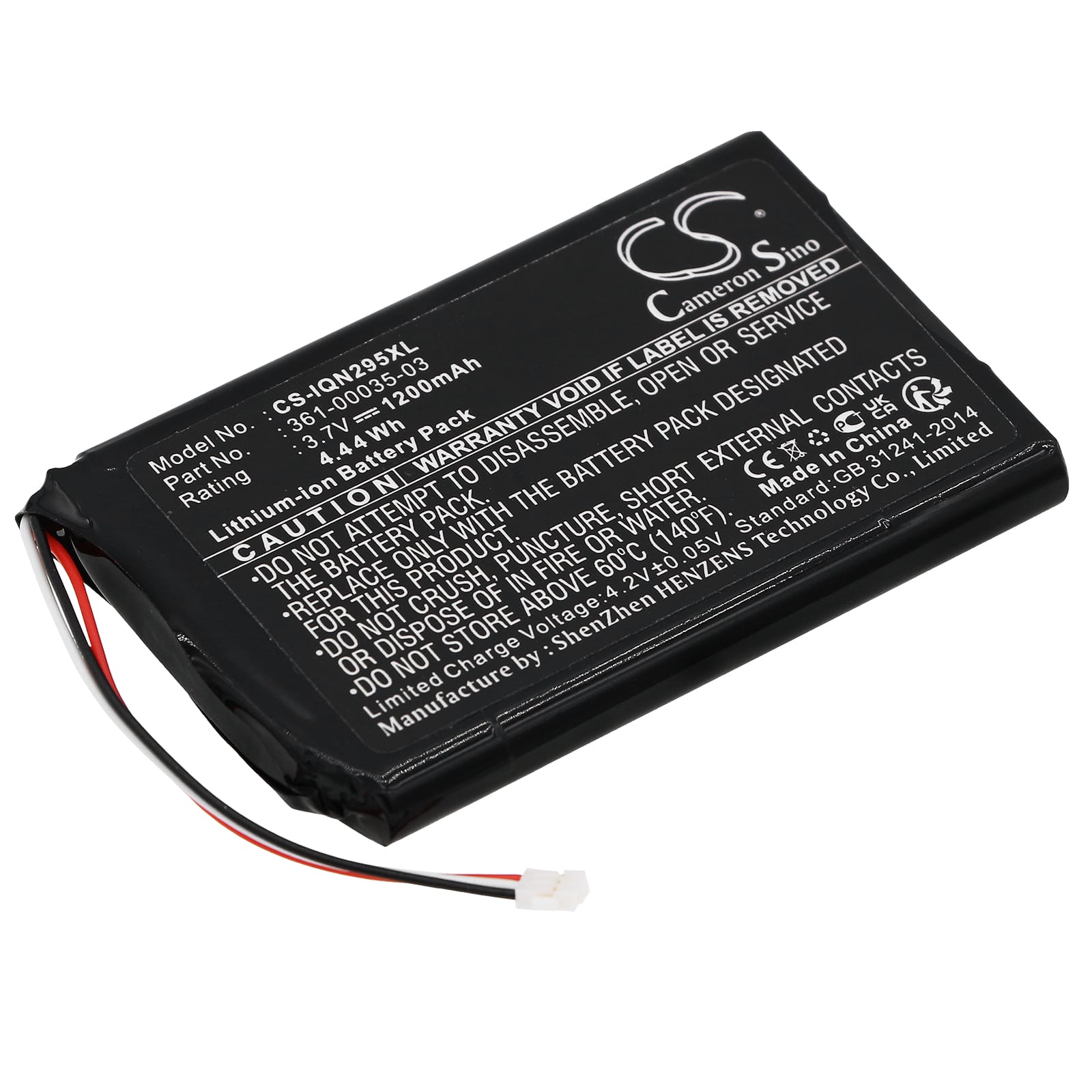 Batteri till Gamin Nuvi 2405 mfl - 1.200 mAh