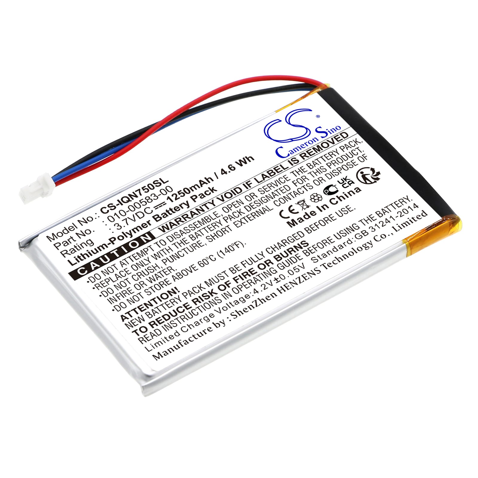 Batteri till Garmin Nuvi 750 / 755 / 755T