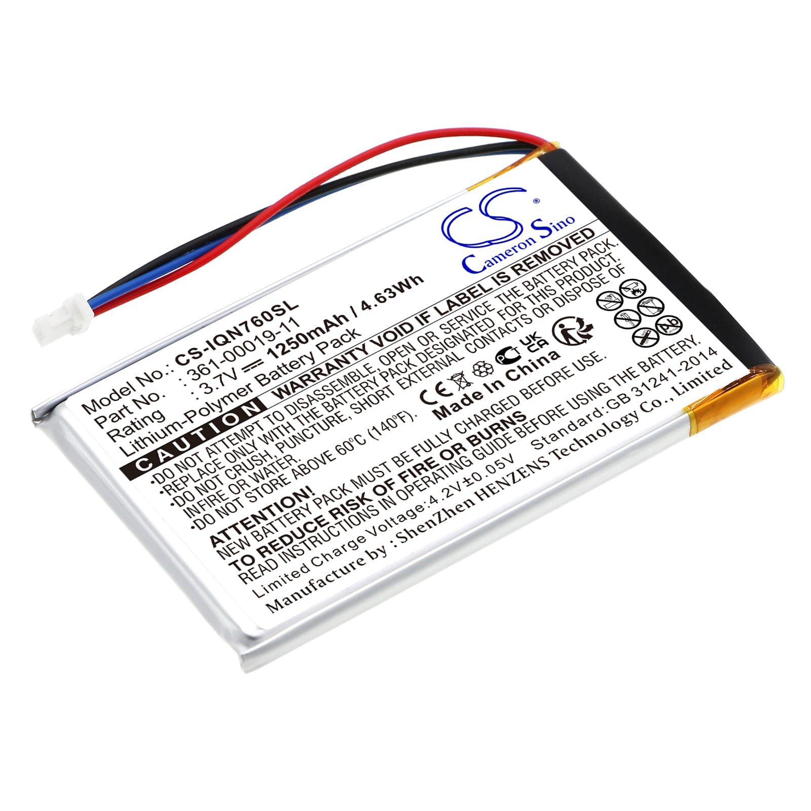 Batteri till Garmin Nuvi 760 / 760T