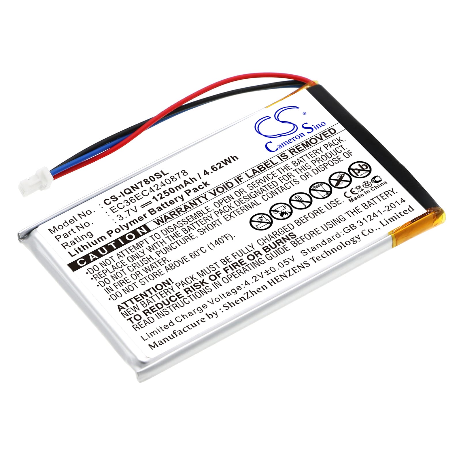 Batteri till Garmin Nuvi 780 / 780T mfl