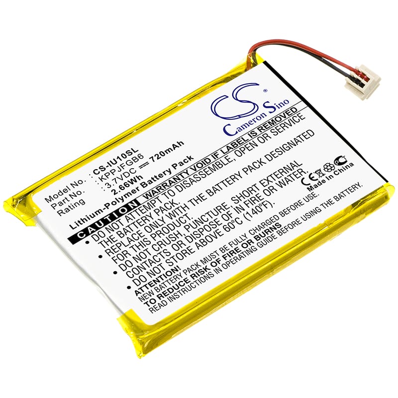 Batteri till iRiver U10 / CLIX