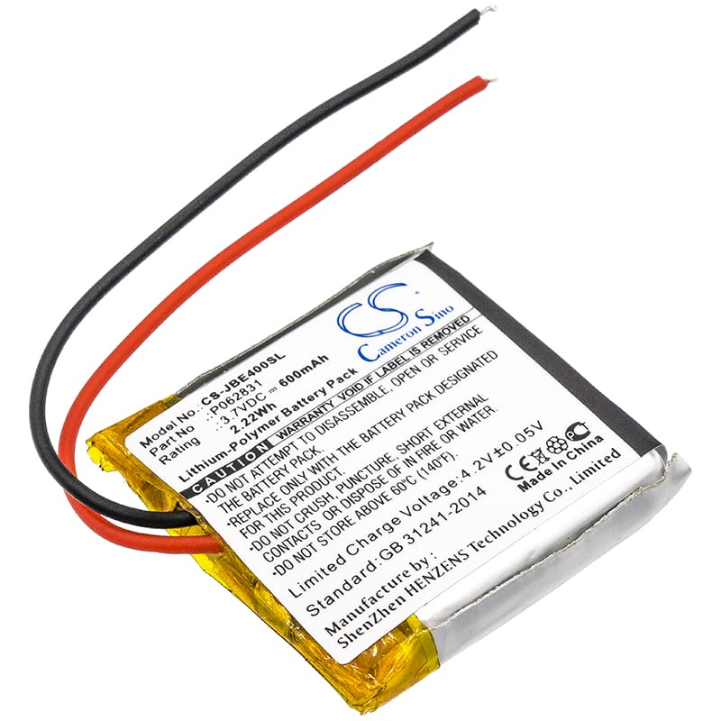 Batteri till JBL Synchros S400BT - 600 mAh