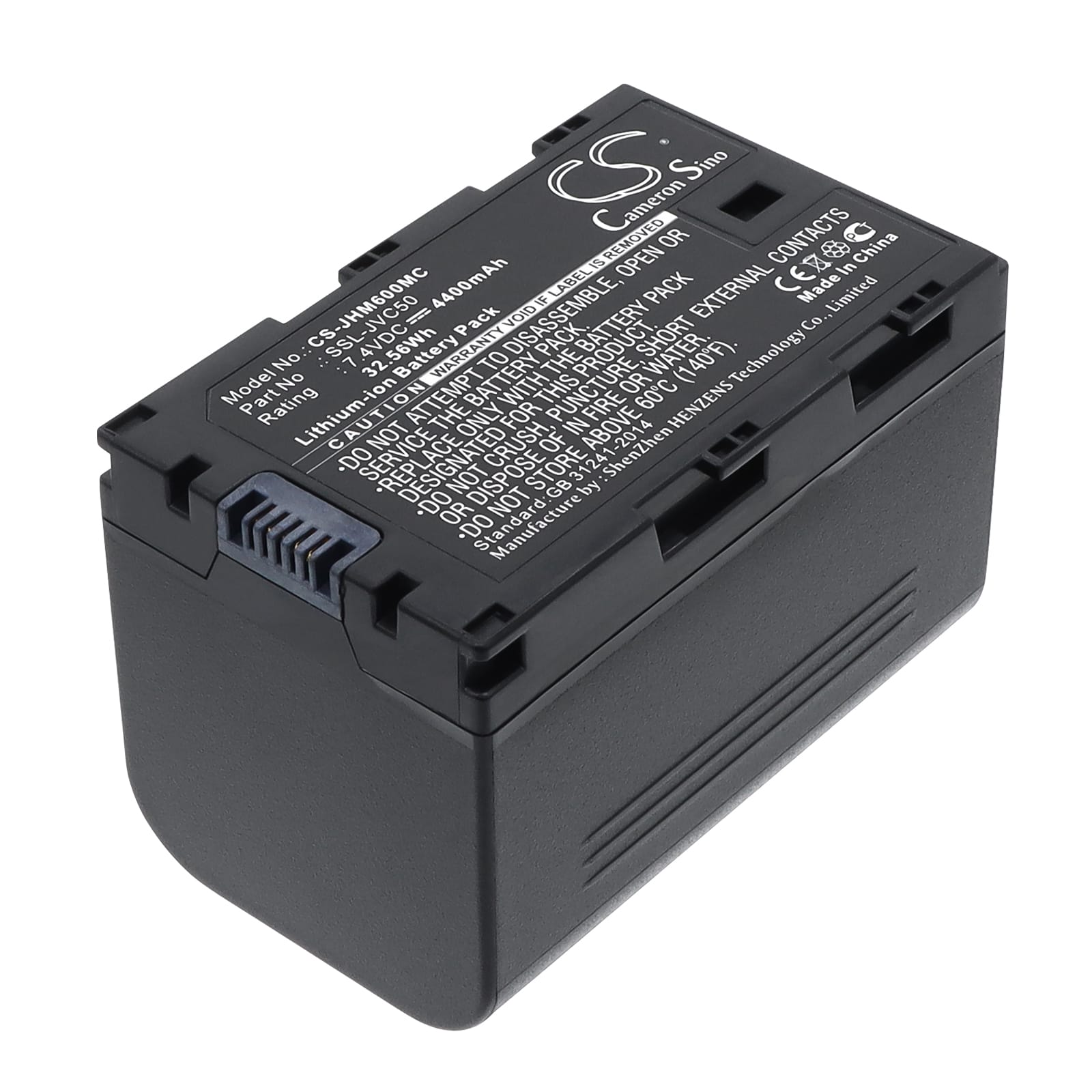 Batteri till JVC som ersätter SSL-JVC50