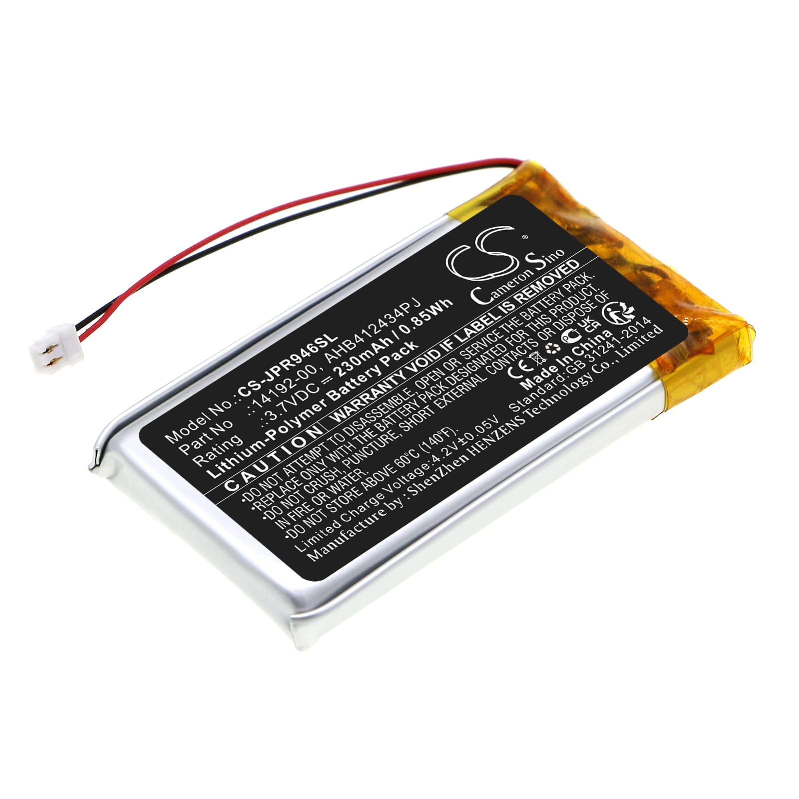 Batteri till Jabra Pro 9460 mfl