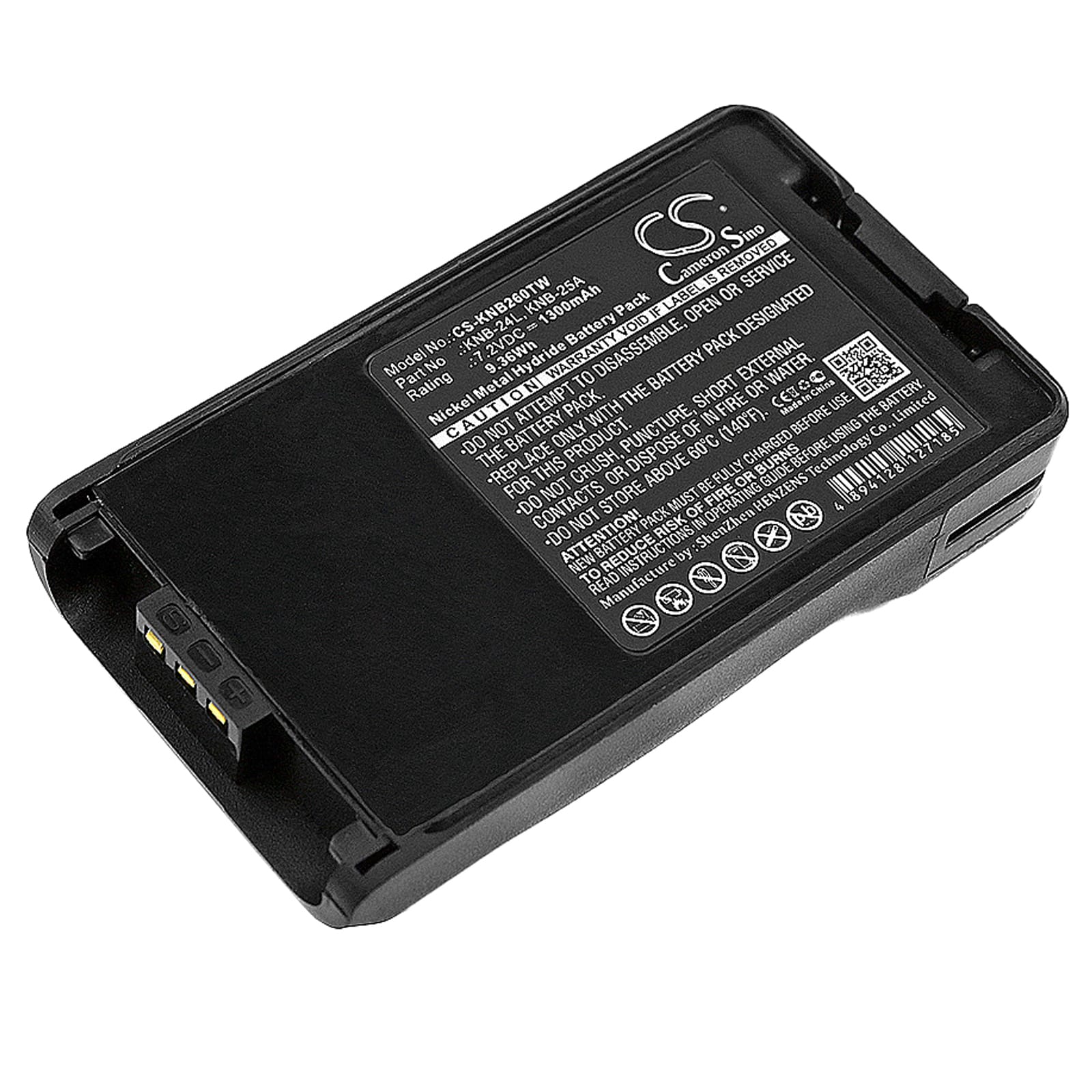 Batteri till Kenwood TK-2170 mfl - 1.300 mAh