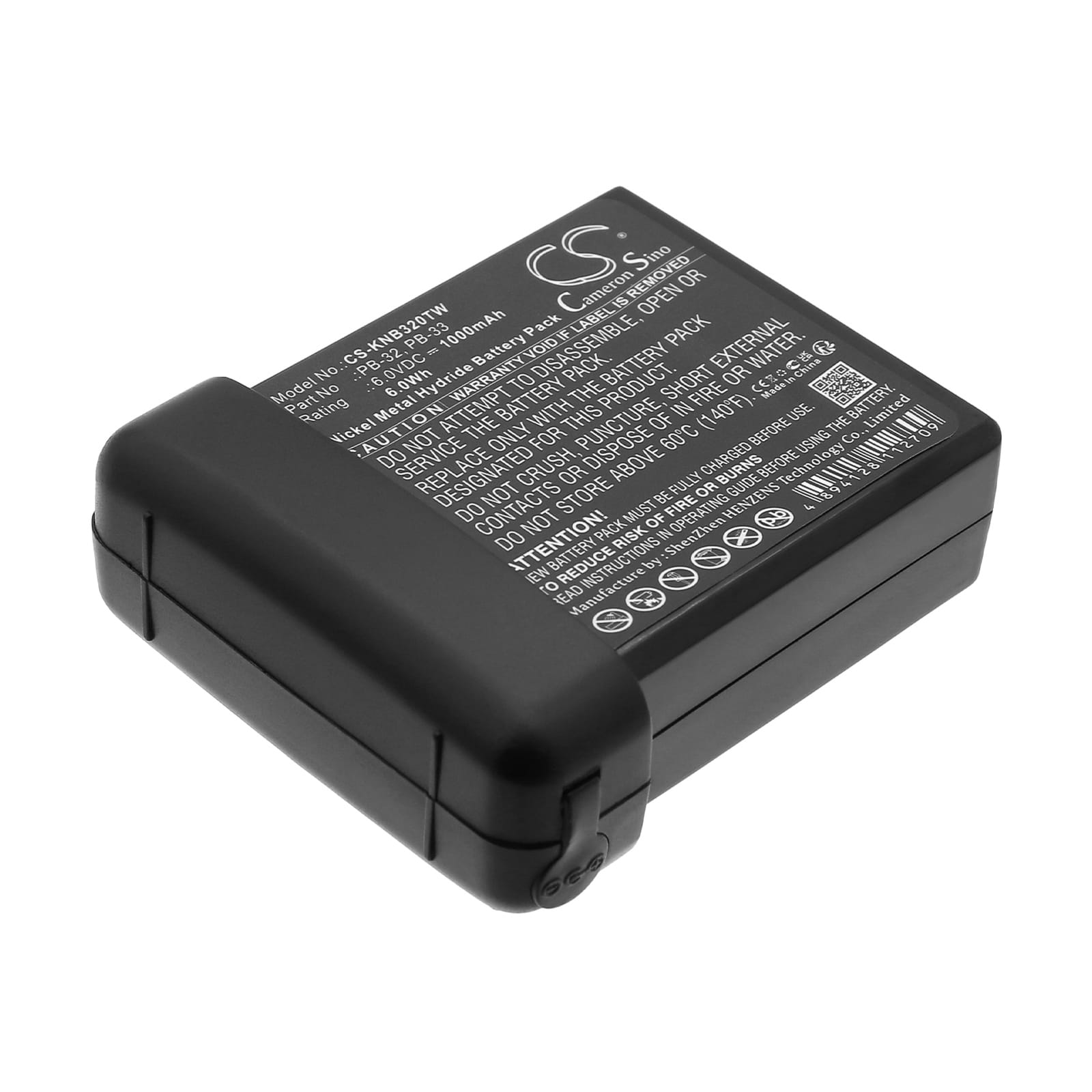 Batteri till Kenwood H-79A mfl - 1.000 mAh