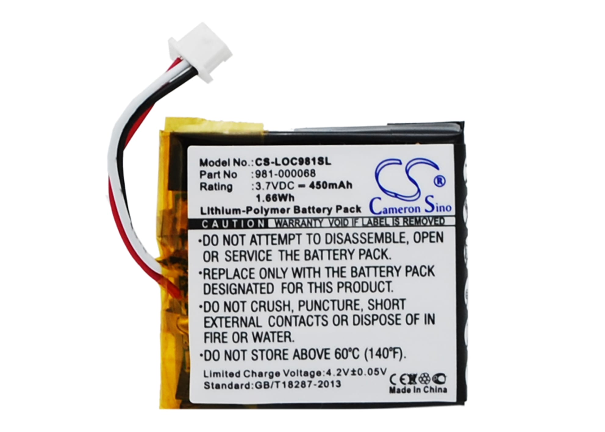 Batteri till Logitech ClearChat PC