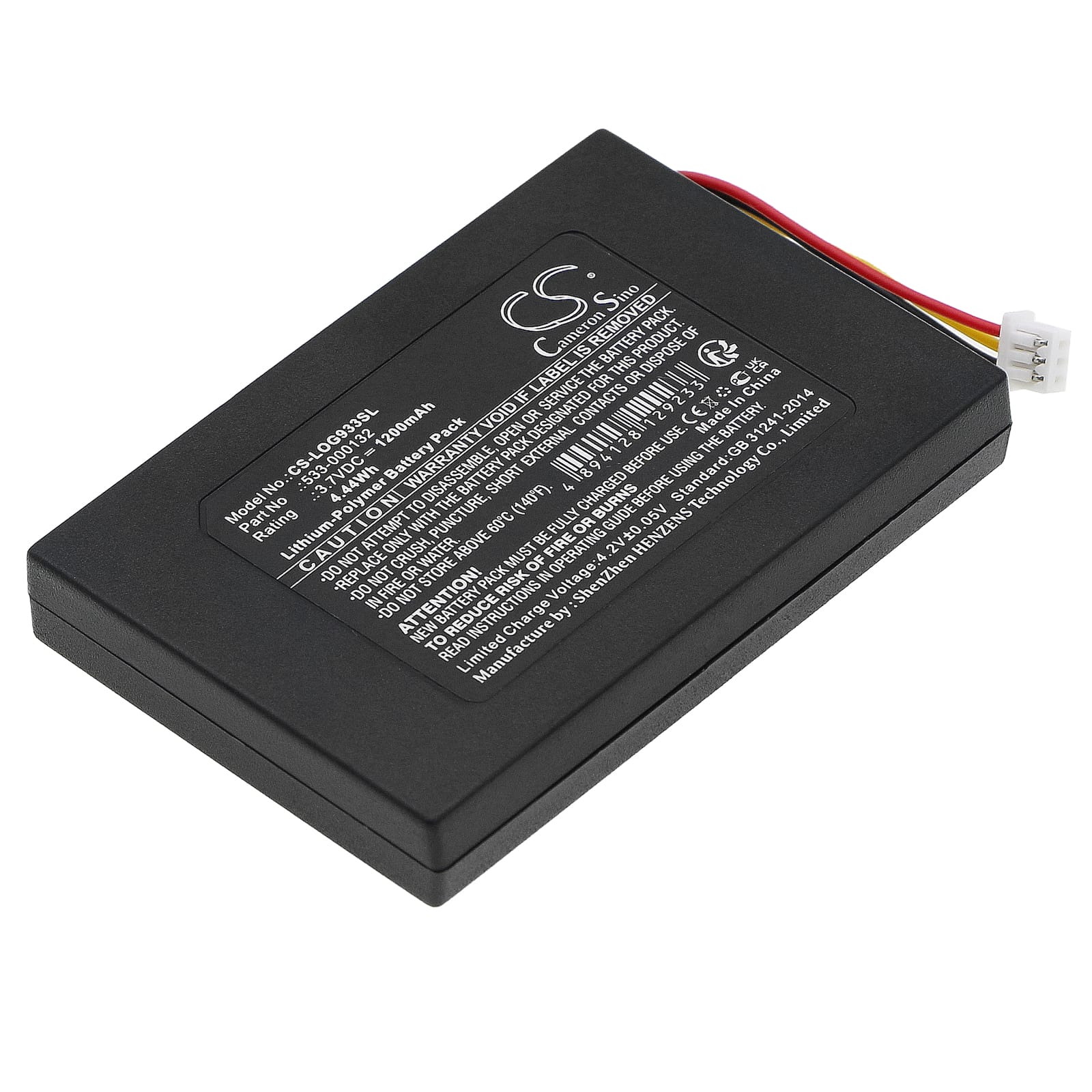 Batteri till Logitech G533 mfl