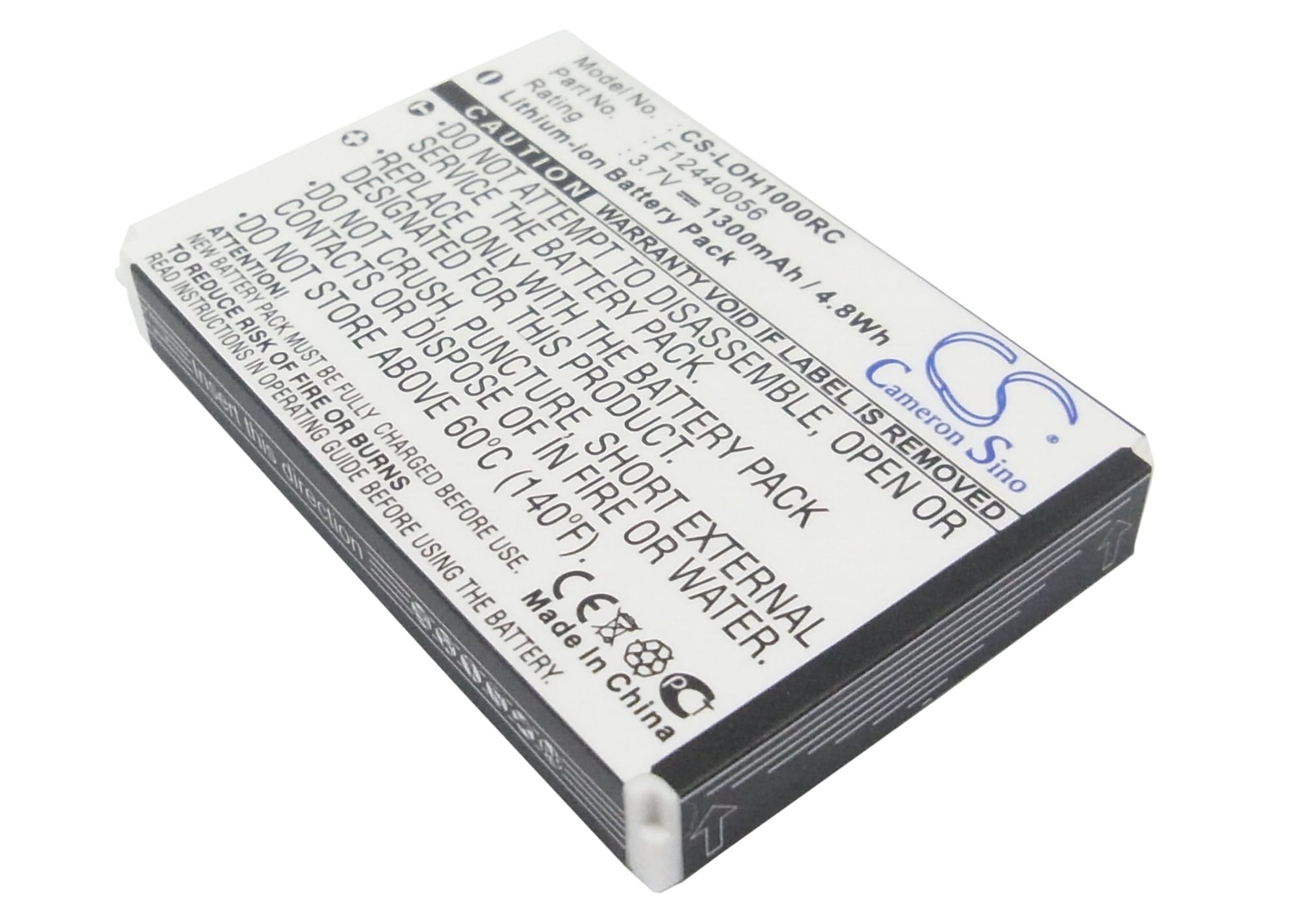 Batteri till Logitech Harmony Remote 1000 mfl