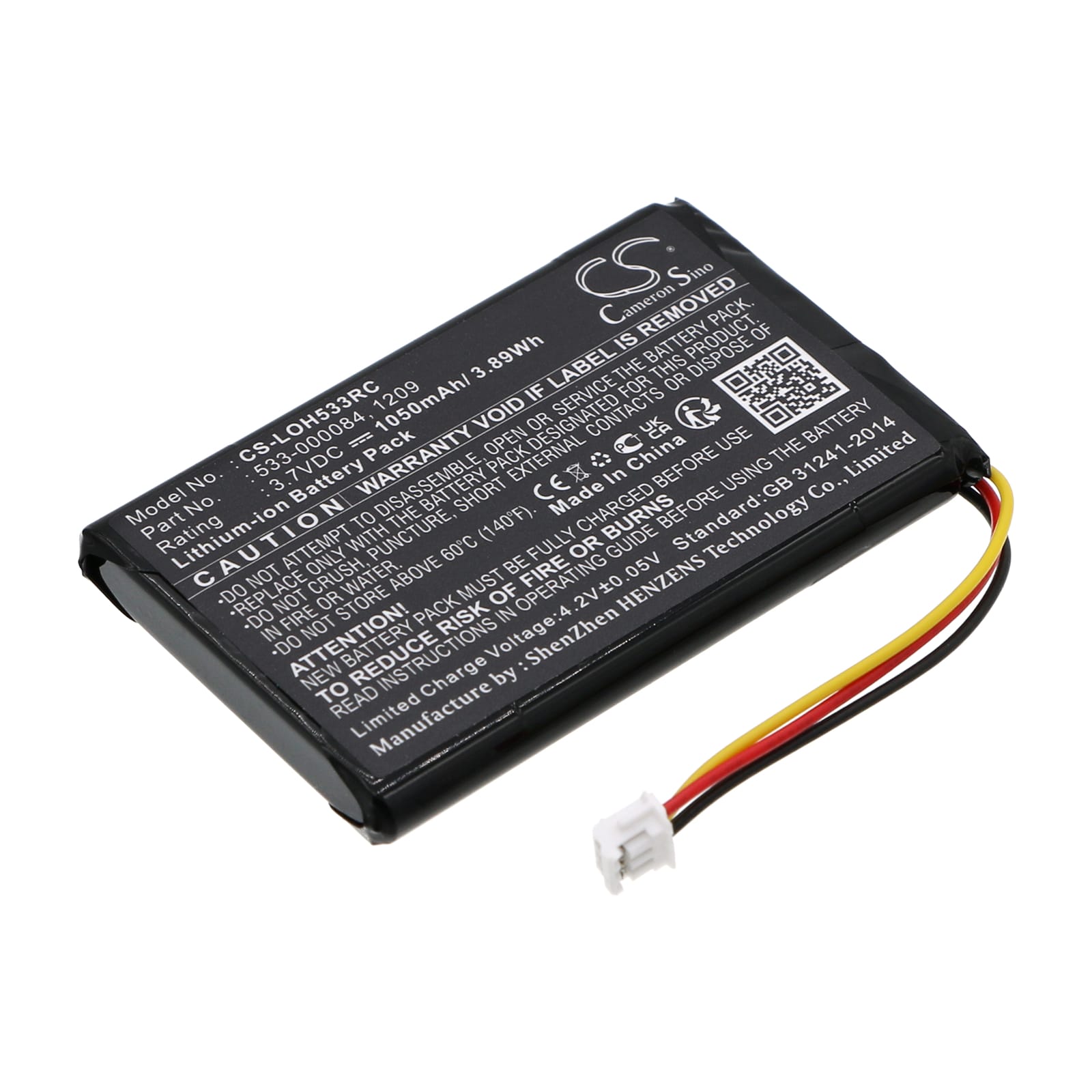 Batteri till Logitech Harmony Touch mfl