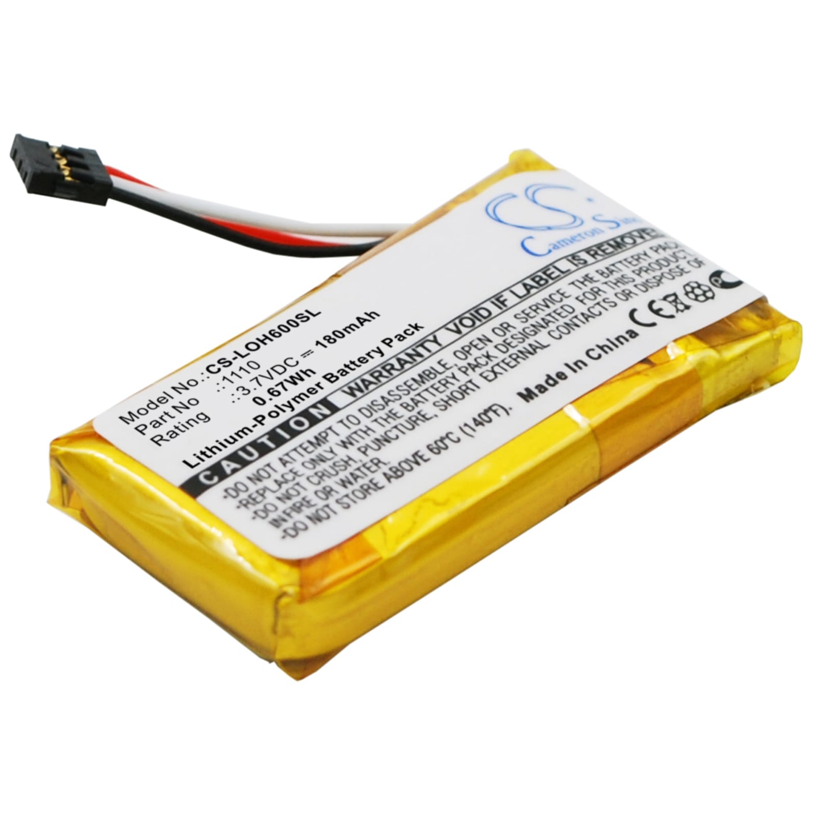 Batteri till Logitech H600