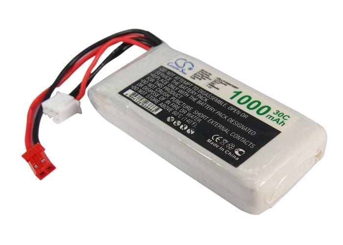 LiPo 2 cell - 7.4 V - 1.000 mAh
