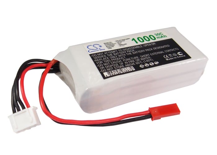 LiPo 3 cell - 11.1 V - 1.000 mAh