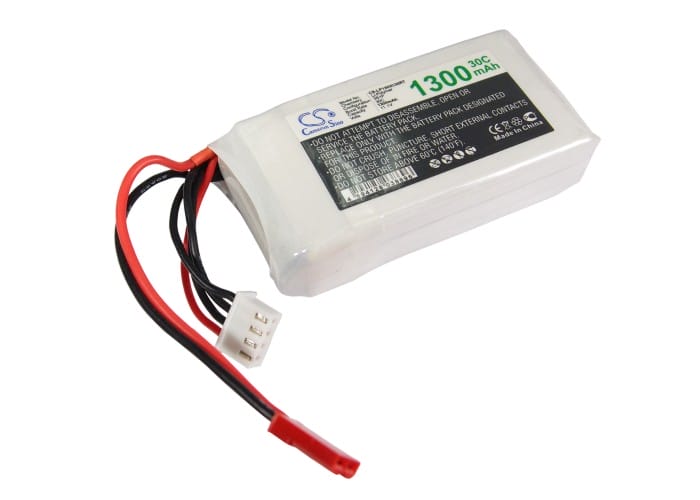 LiPo 3 cell - 11.1 V - 1.300 mAh