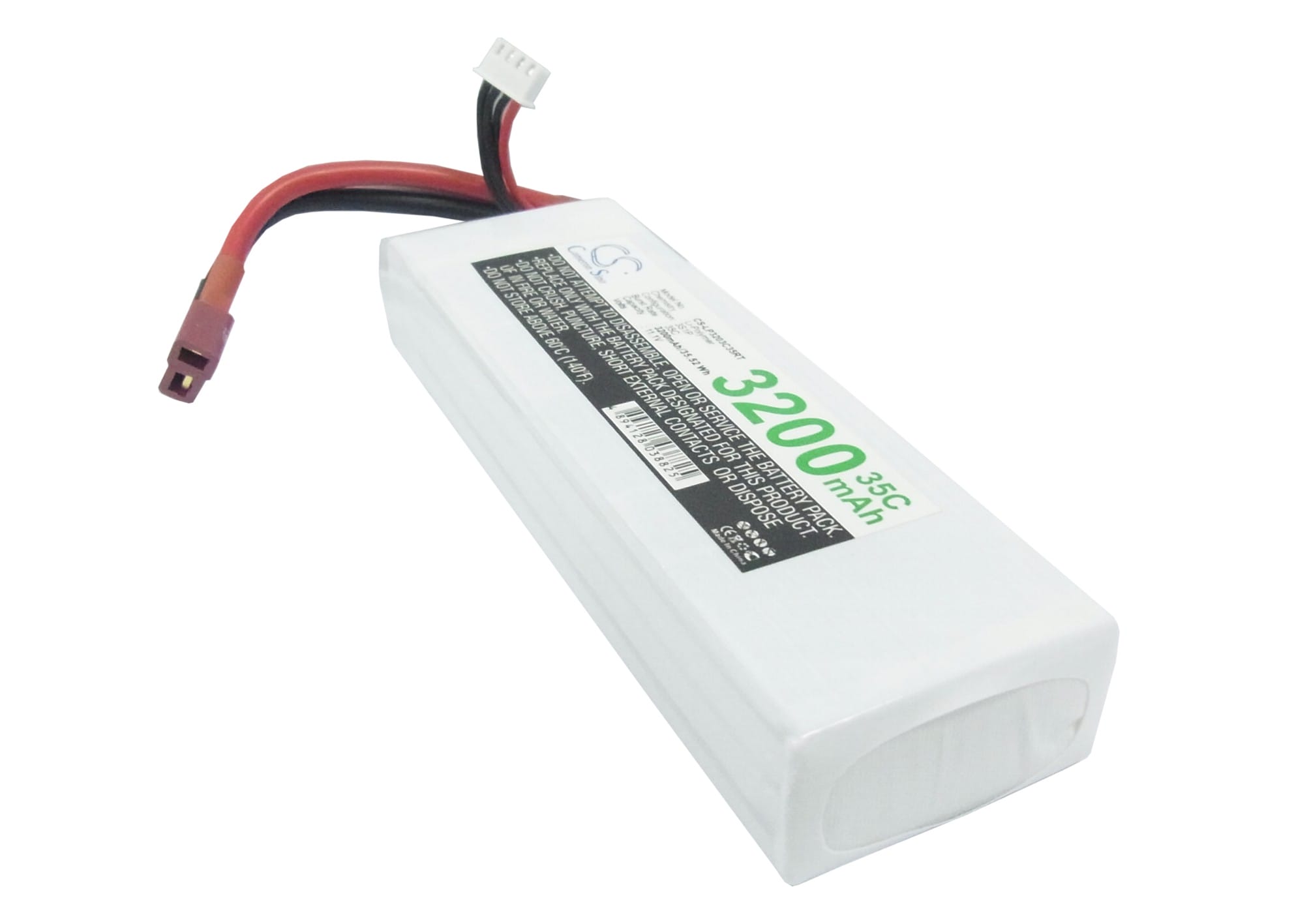 LiPo 3 cell - 11.1 V - 3.200 mAh