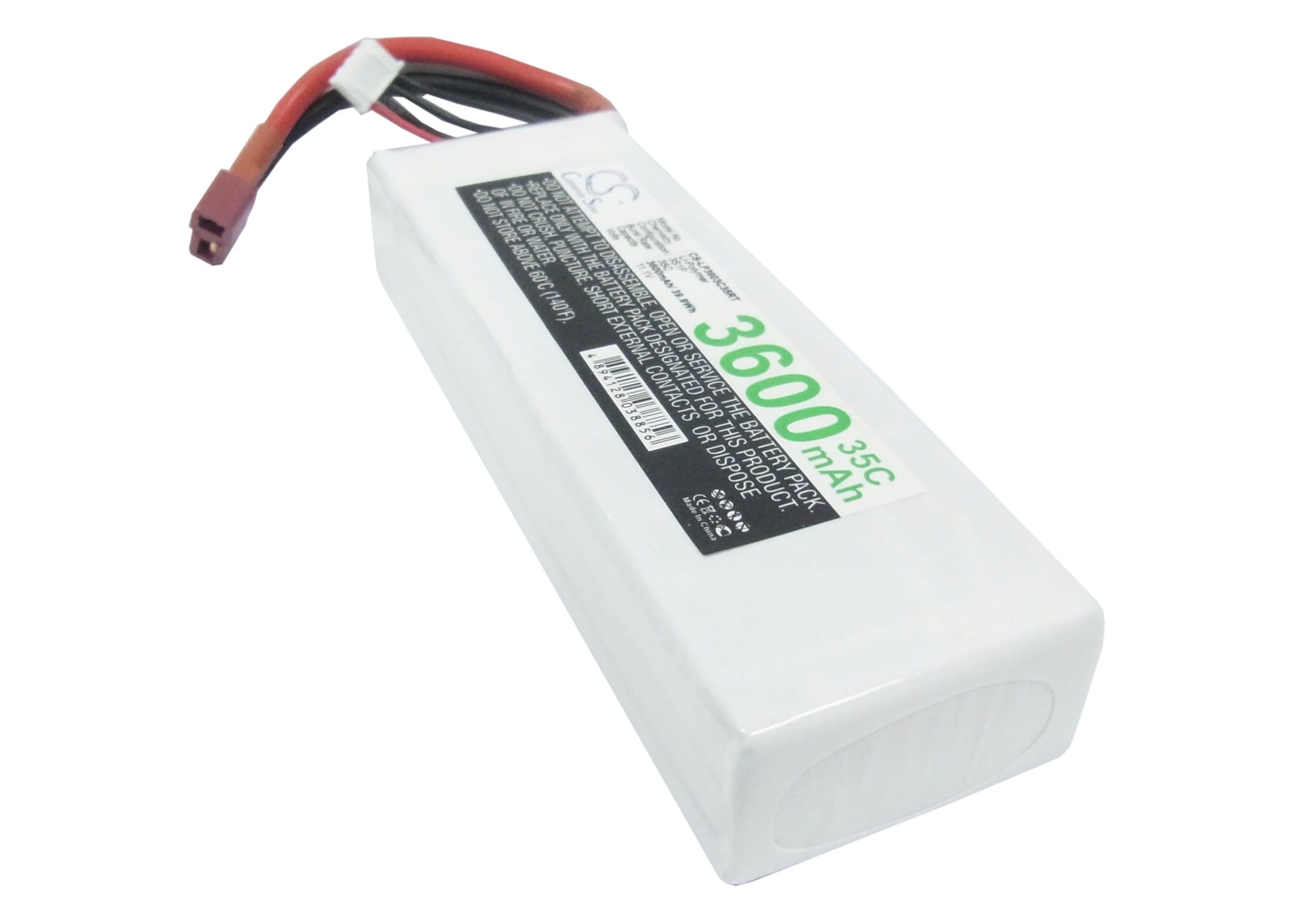 LiPo 3 cell - 11.1 V - 3.600 mAh