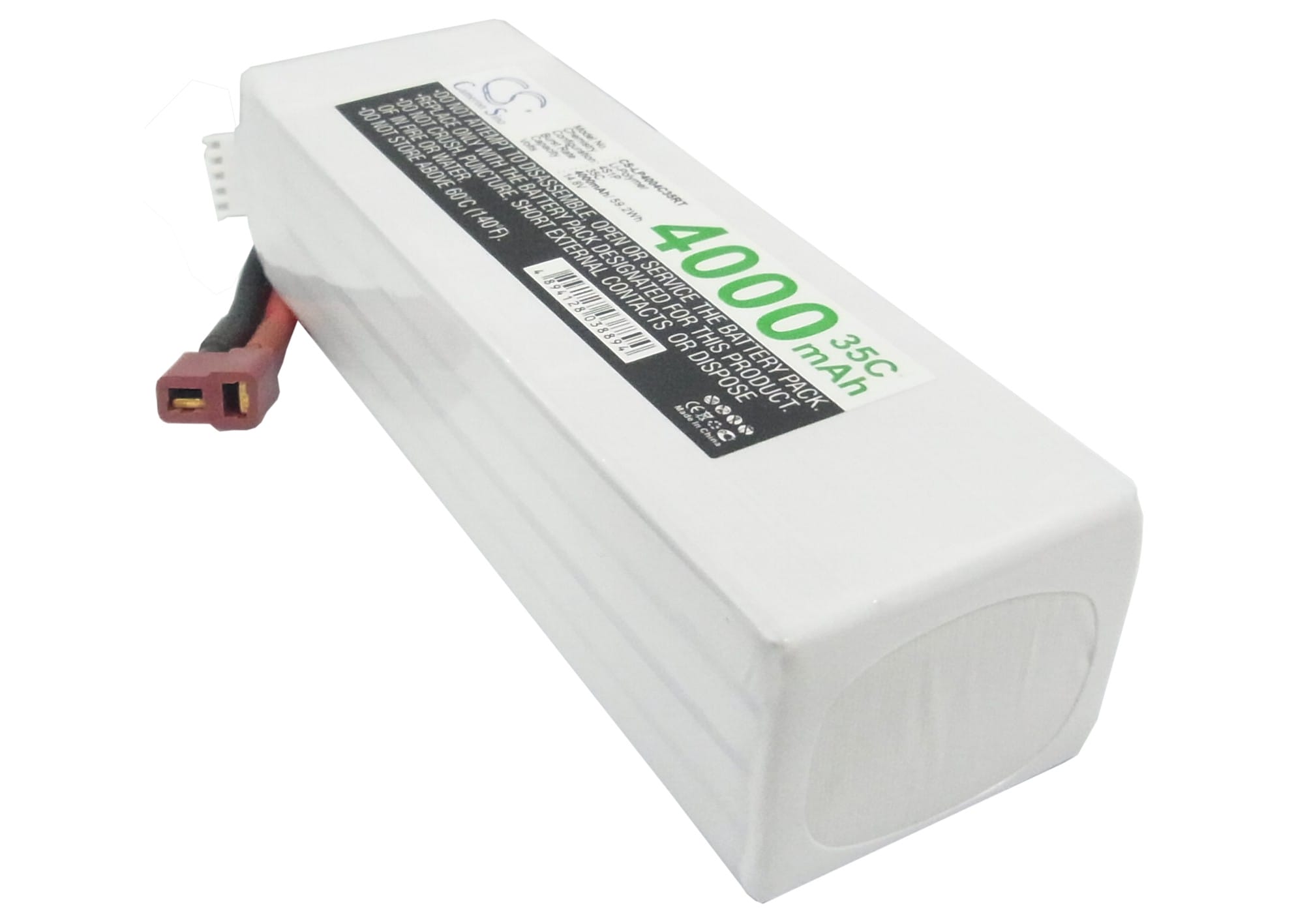 LiPo 4 cell - 14.8 V - 4.000 mAh