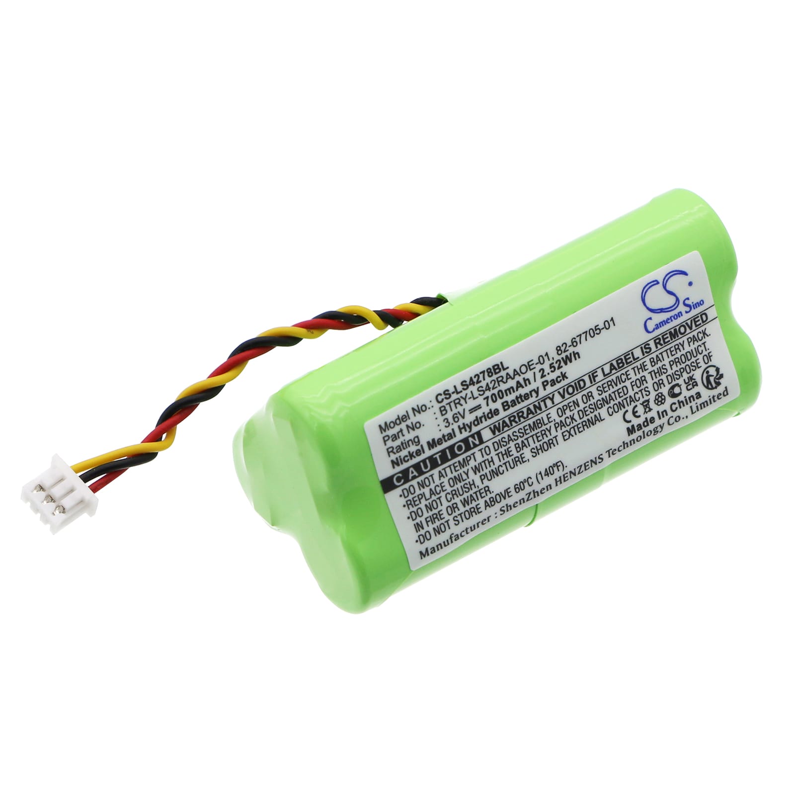 Batteri till Symbol LS4278 - 700 mAh