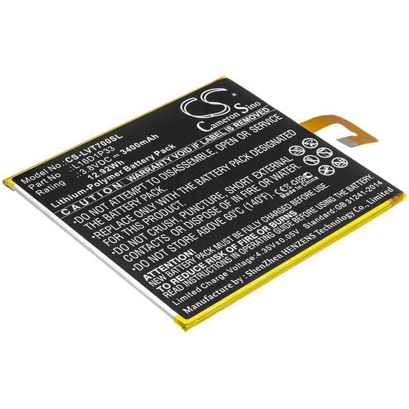 Batteri till Lenovo Tab 7 mfl - 3.400 mAh